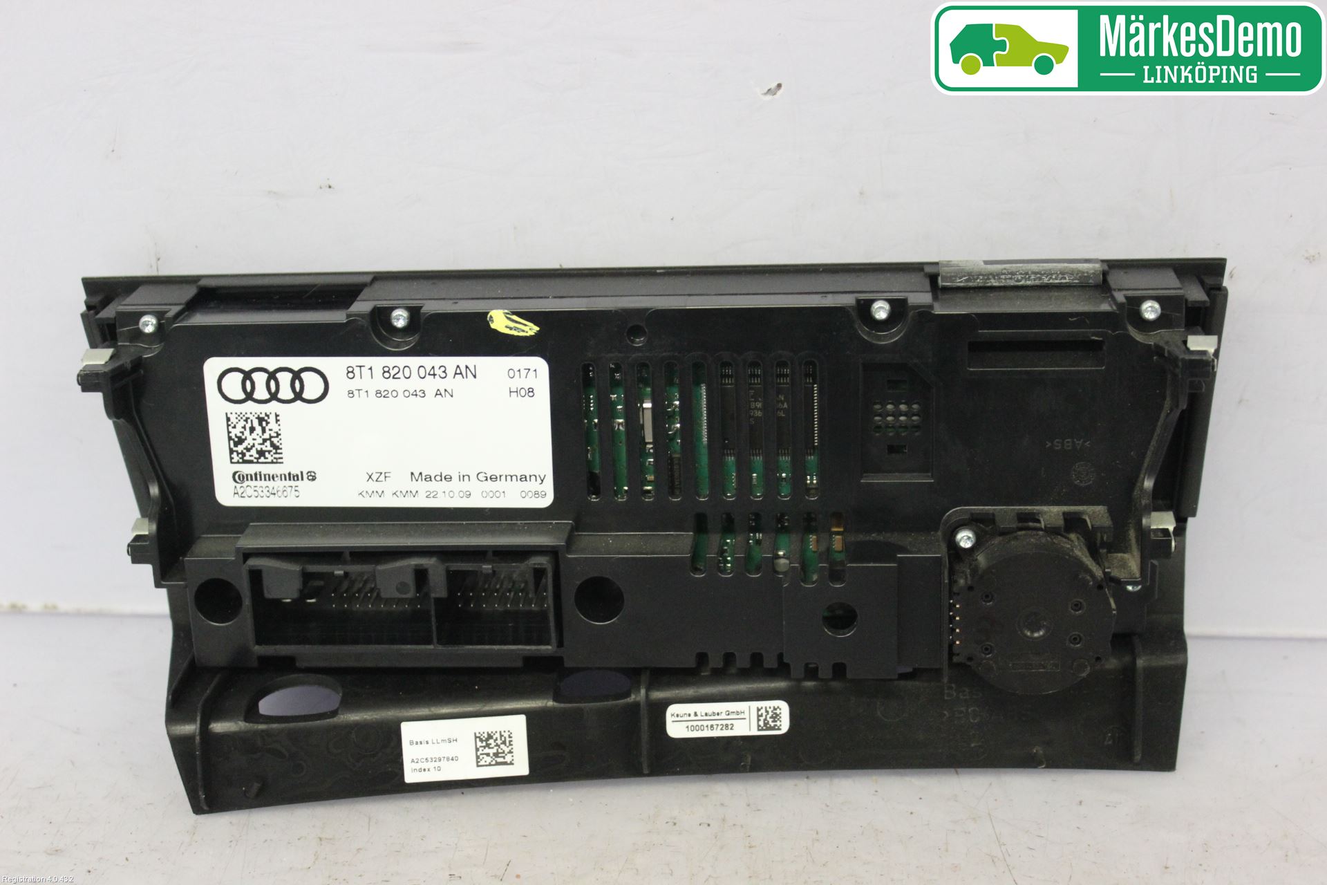 Audi A5 07-16 Varme Ac Betjening-Display