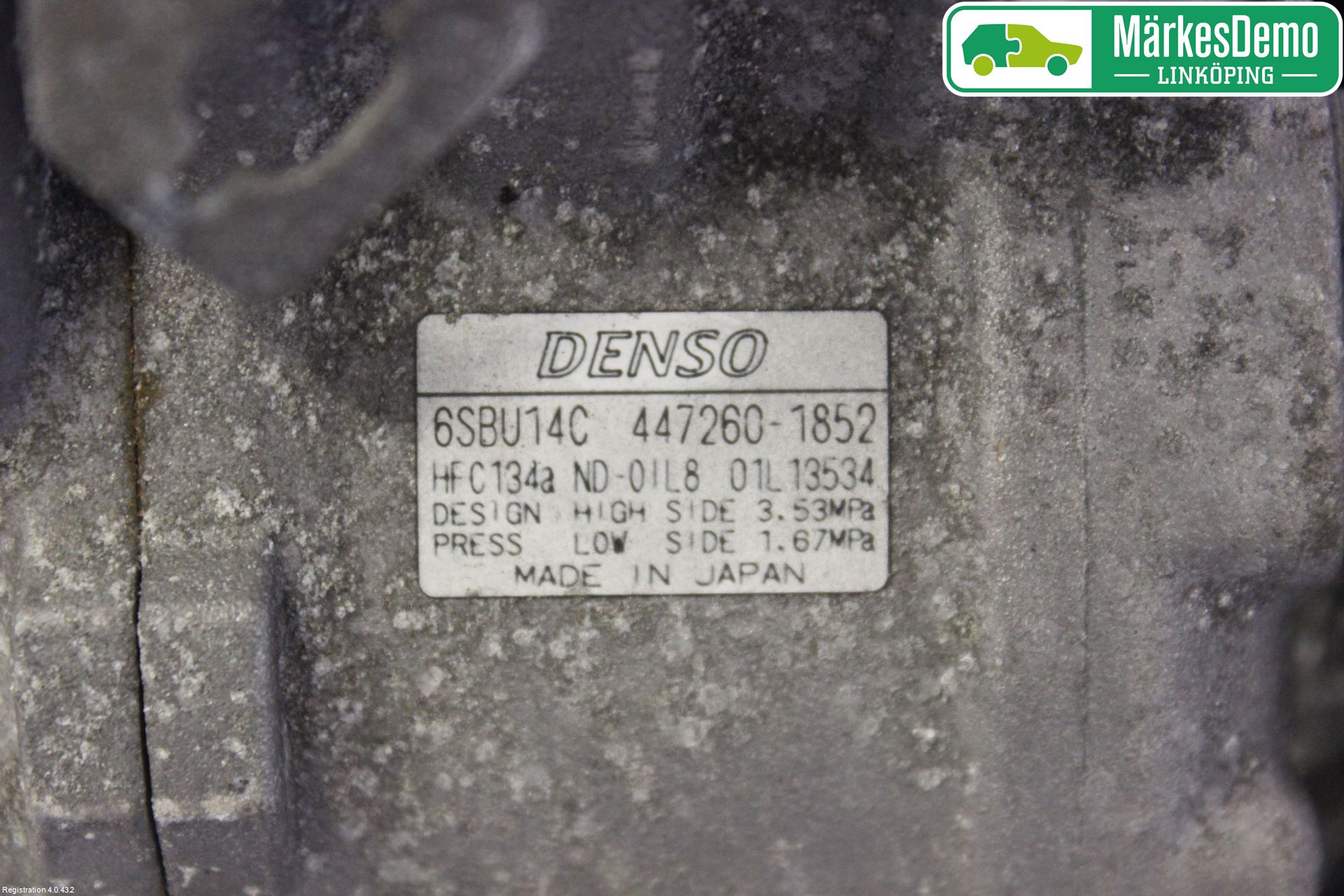 BMW 1 E87/81 5D/3D 03-11 Varme Ac Kompressor