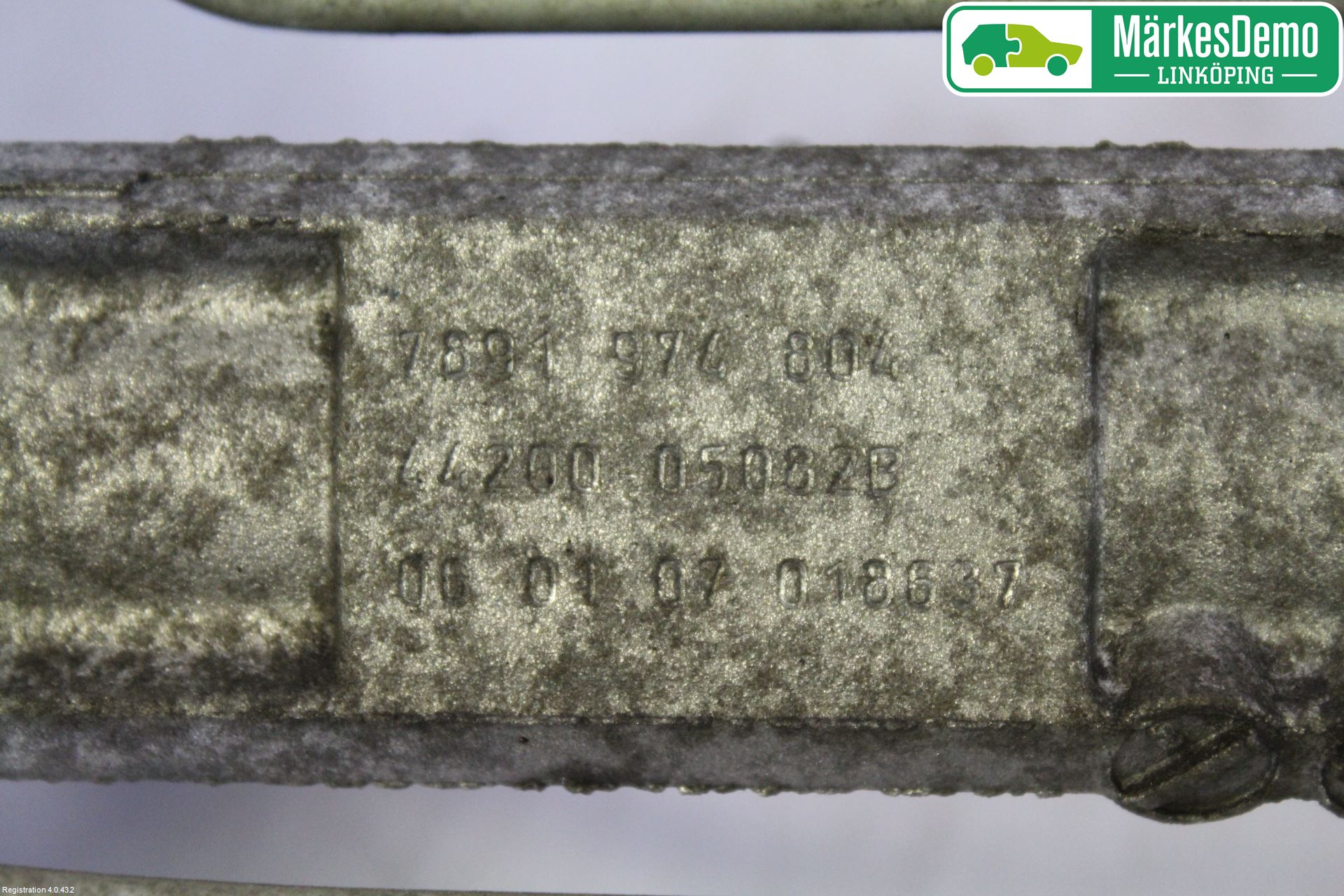 Toyota AVENSIS 07-08 Servo Snekke - Tannstang