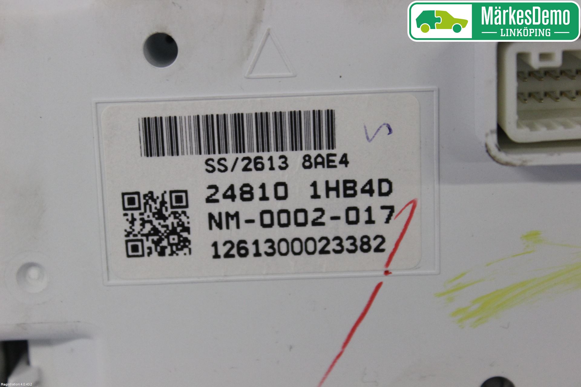 Nissan MICRA 11-16 Instr Kombinert
