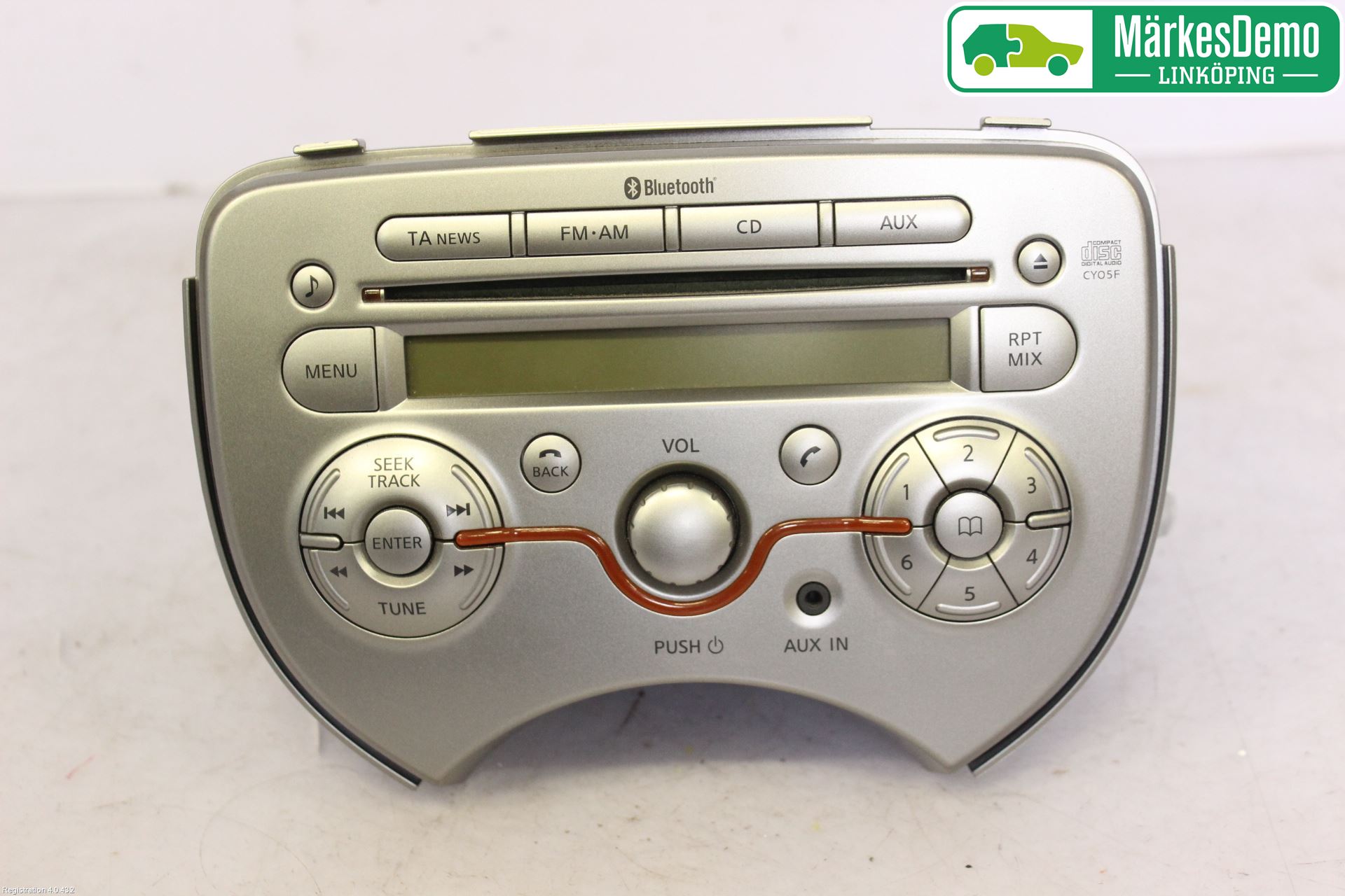 Nissan MICRA 11-16 Stereo Radio Med Cd