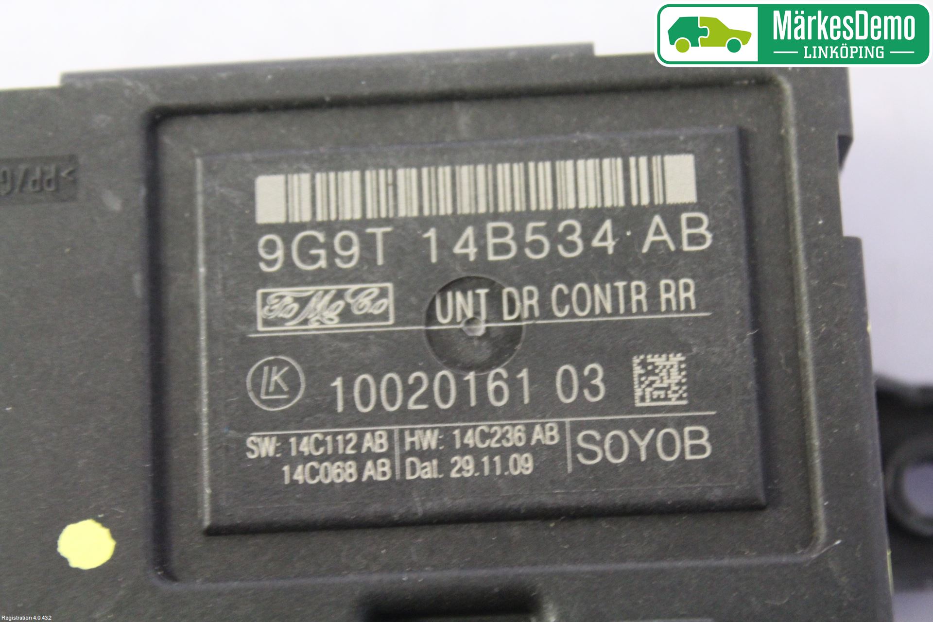 Ford MONDEO 07-15 Styreenhet Dør