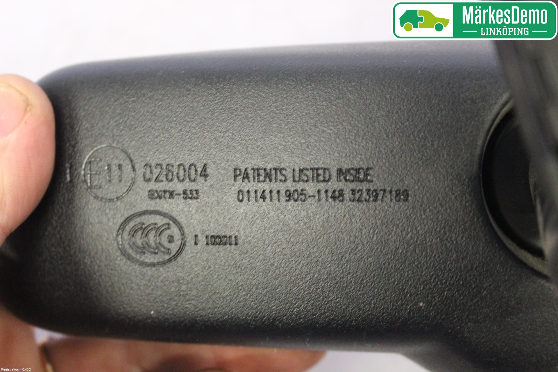 Kia SPORTAGE (SL) 11-15 Speil Innvendig