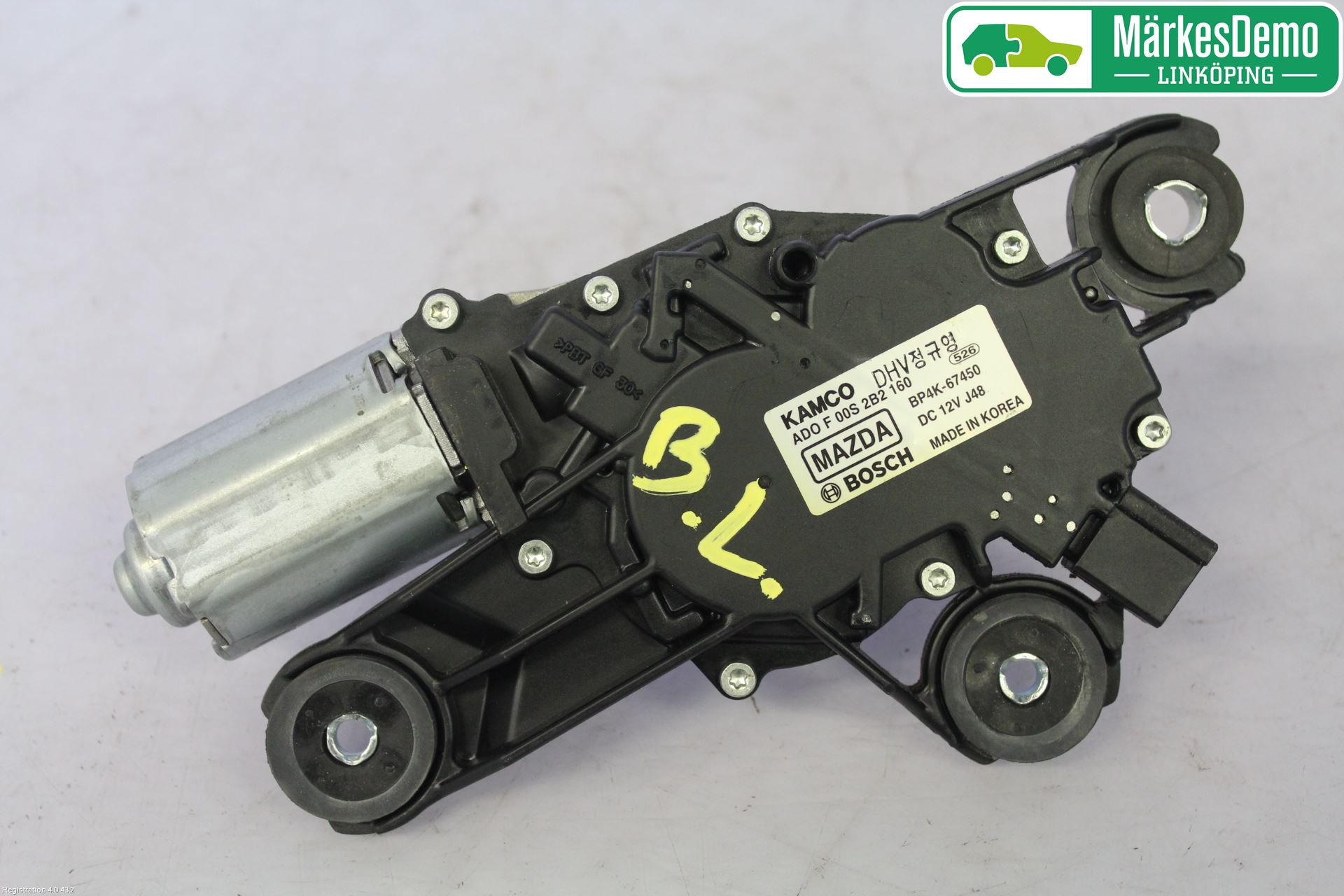 Mazda 3 I 07-08 Viskermotor Bakluke