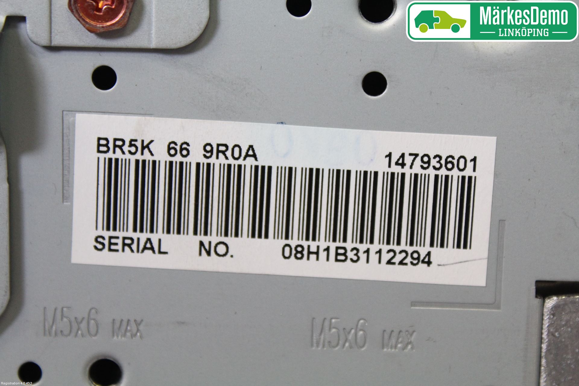 Mazda 3 I 07-08 Stereo Radio Med Cd