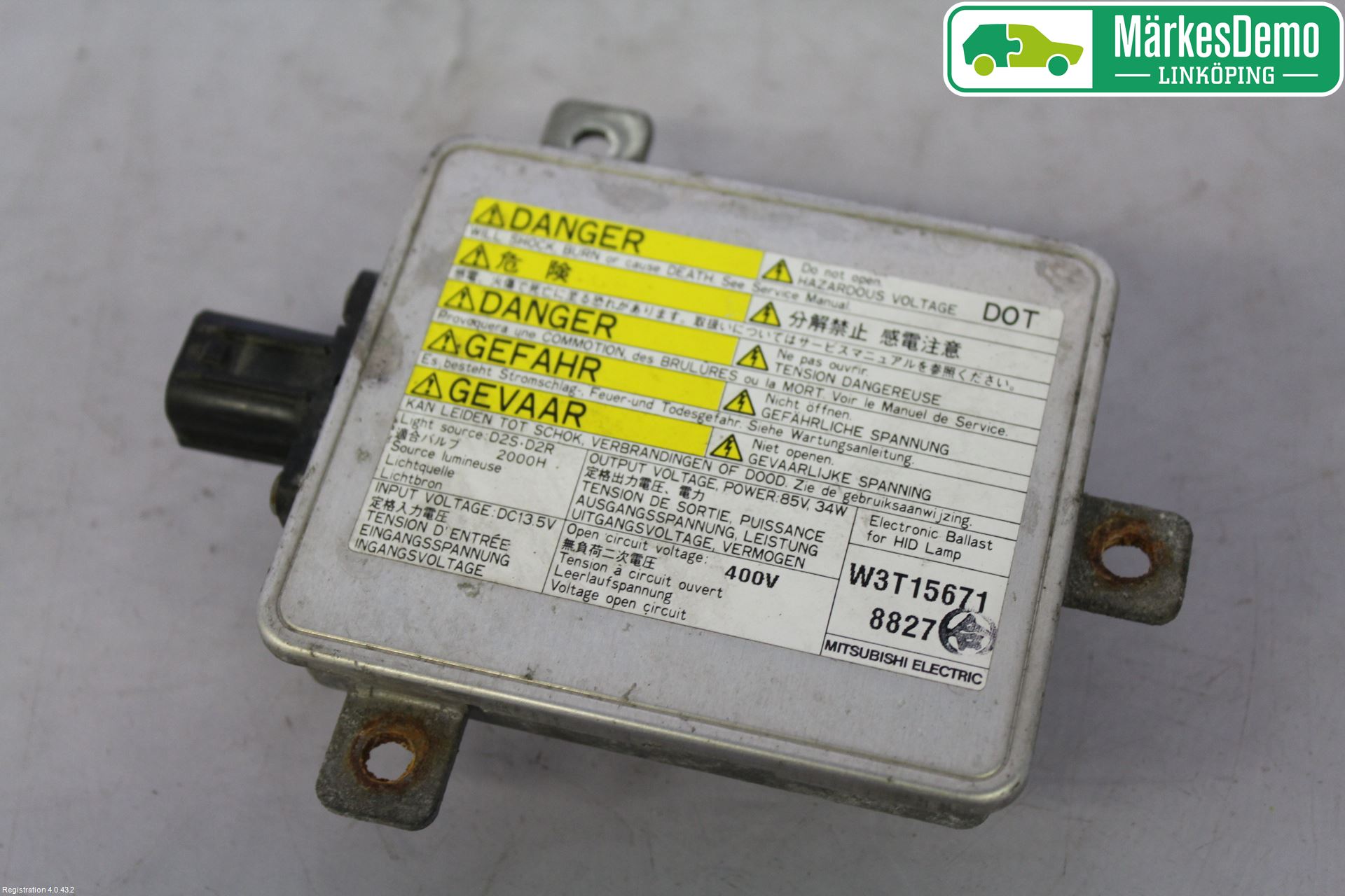Mazda 3 I 07-08 Styreenhet Xenon