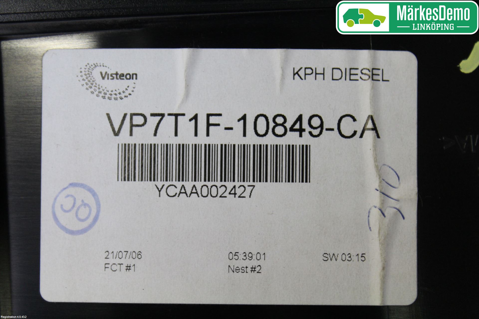 Ford TRANSIT CONNECT 03-08 Instr Kombinert
