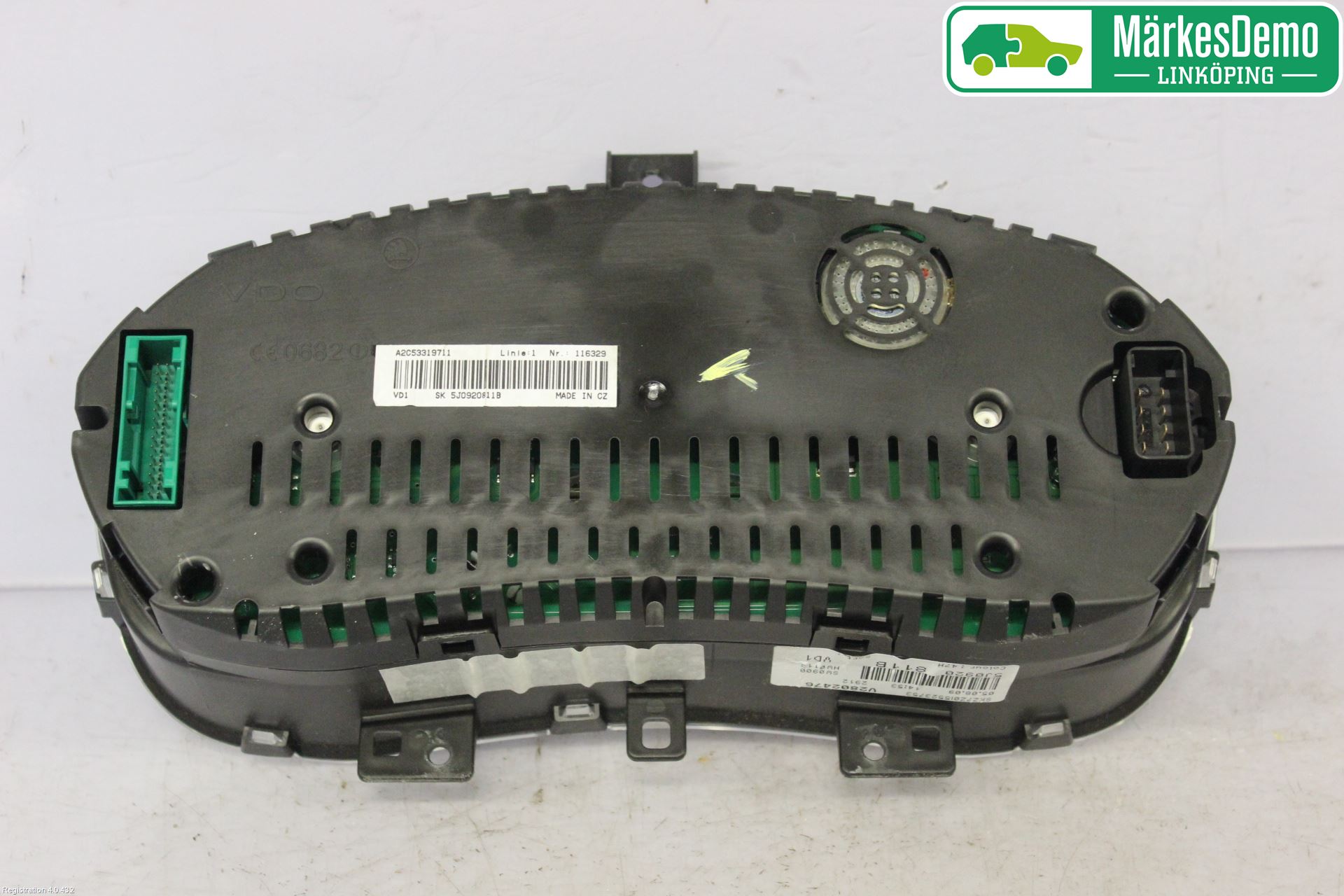 Skoda FABIA 07-14 Instr Kombinert