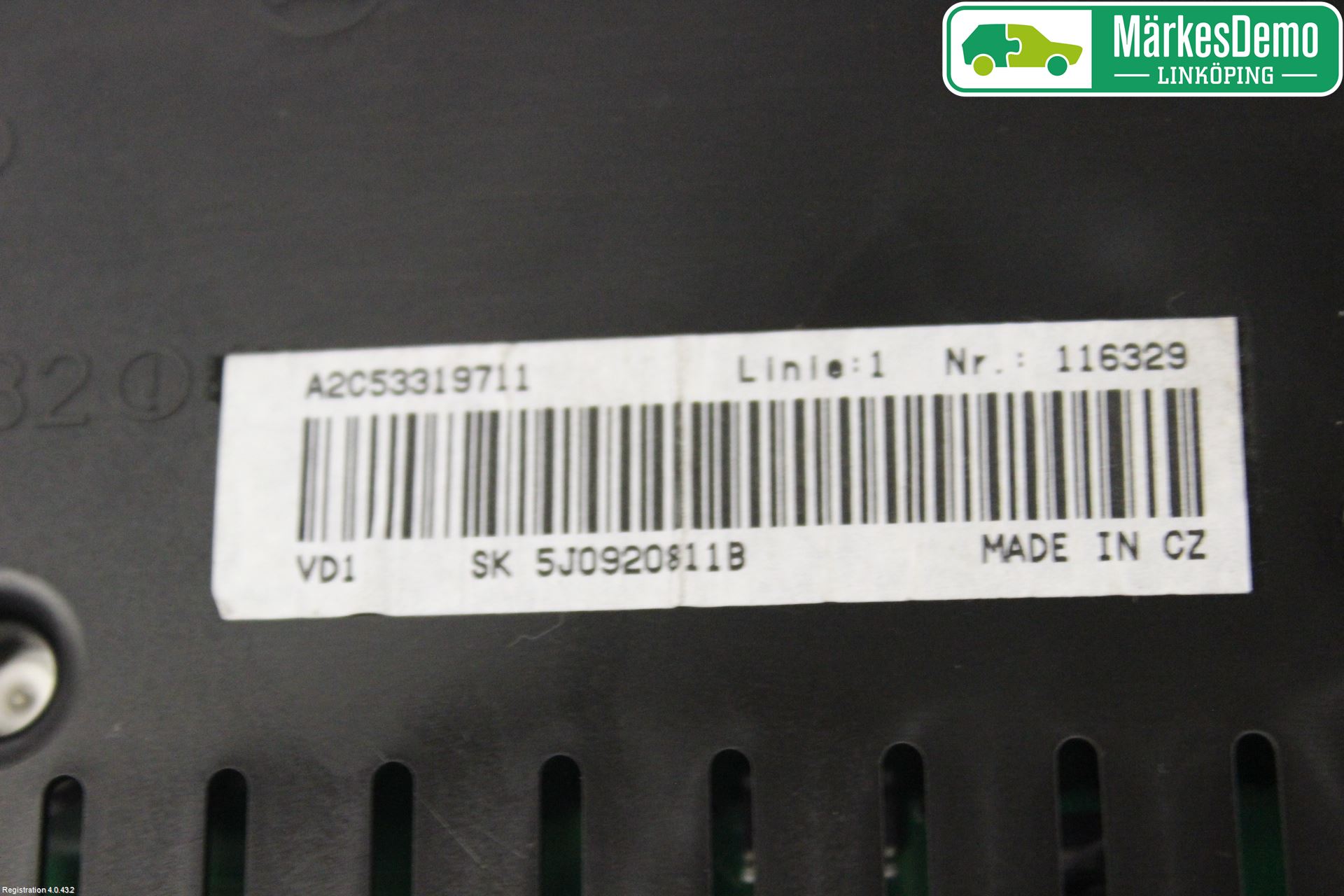 Skoda FABIA 07-14 Instr Kombinert