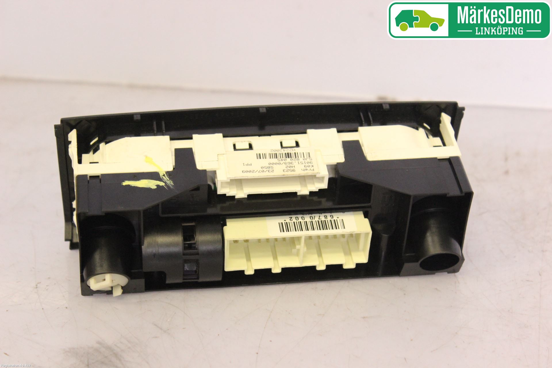 Skoda FABIA 07-14 Varme Ac Betjening-Display