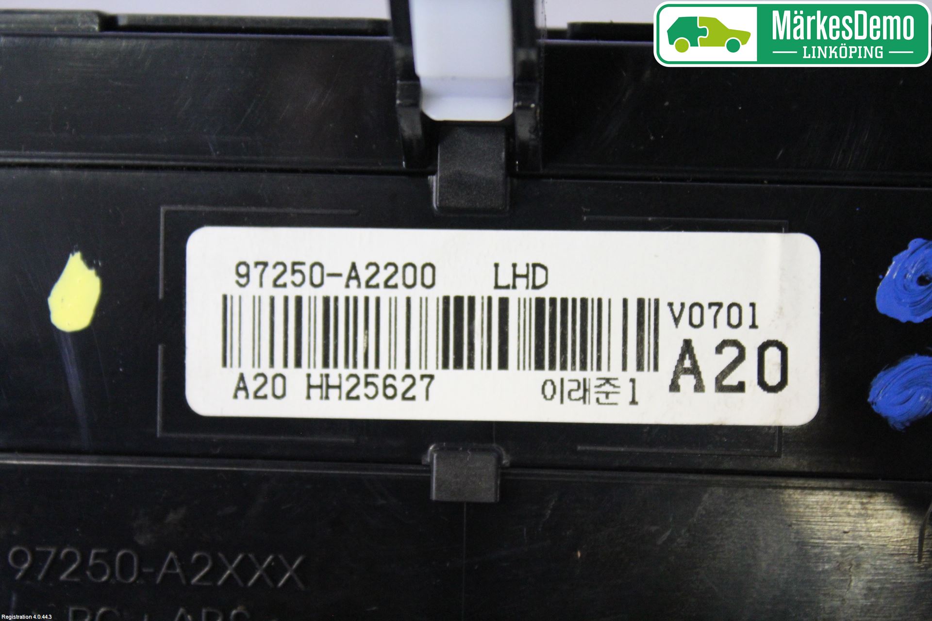 Kia CEED 12-18 Varme Ac Betjening-Display