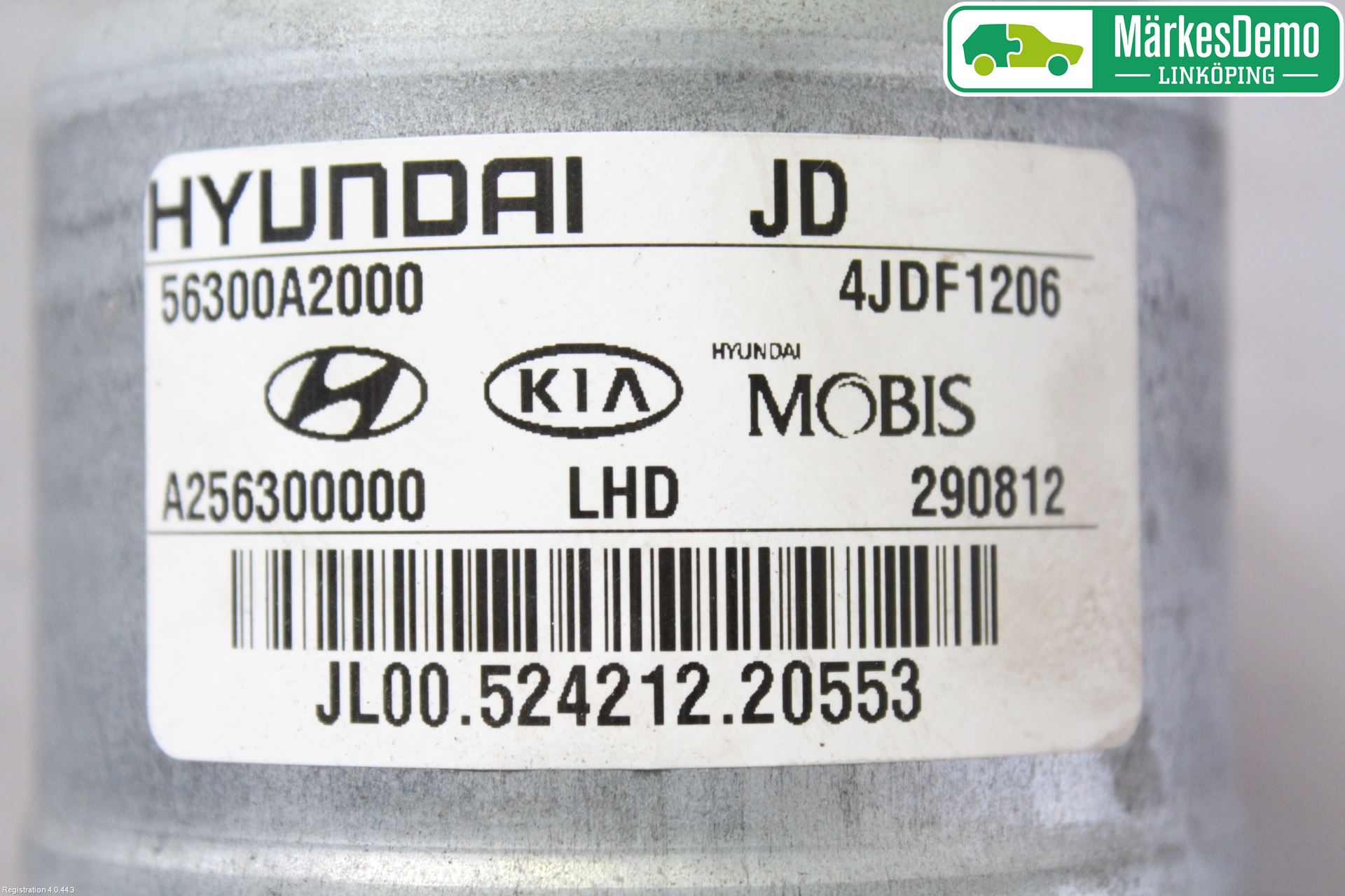 Kia CEED 12-18 Rattakselaggregat Innebygd Servo