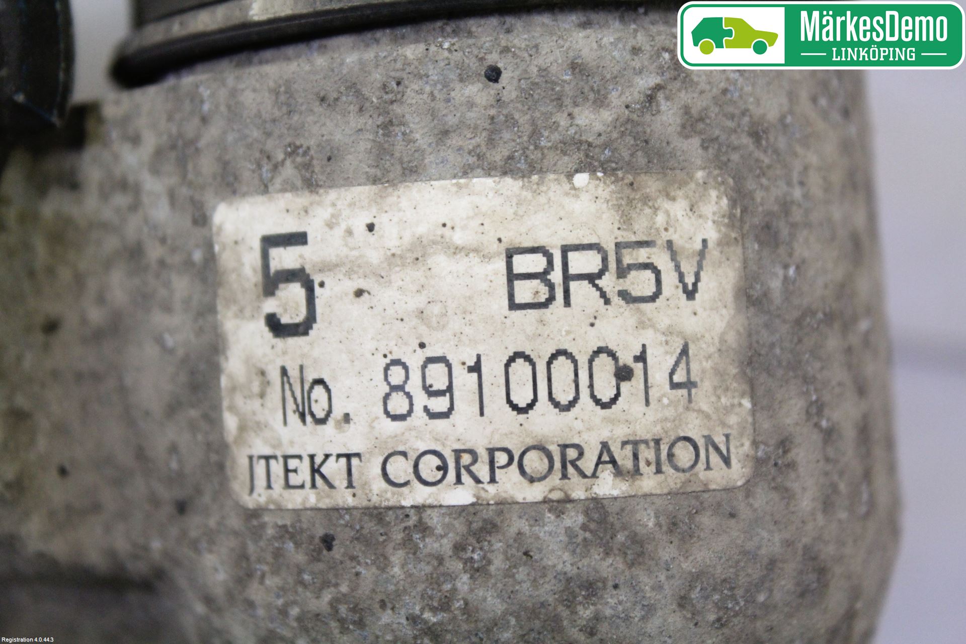 Mazda 3 I 07-08 Servo Snekke - Tannstang