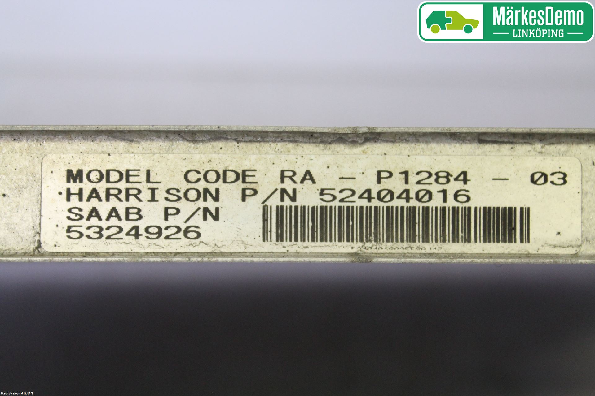 Saab 9-5     06-10 Radiator Manuell