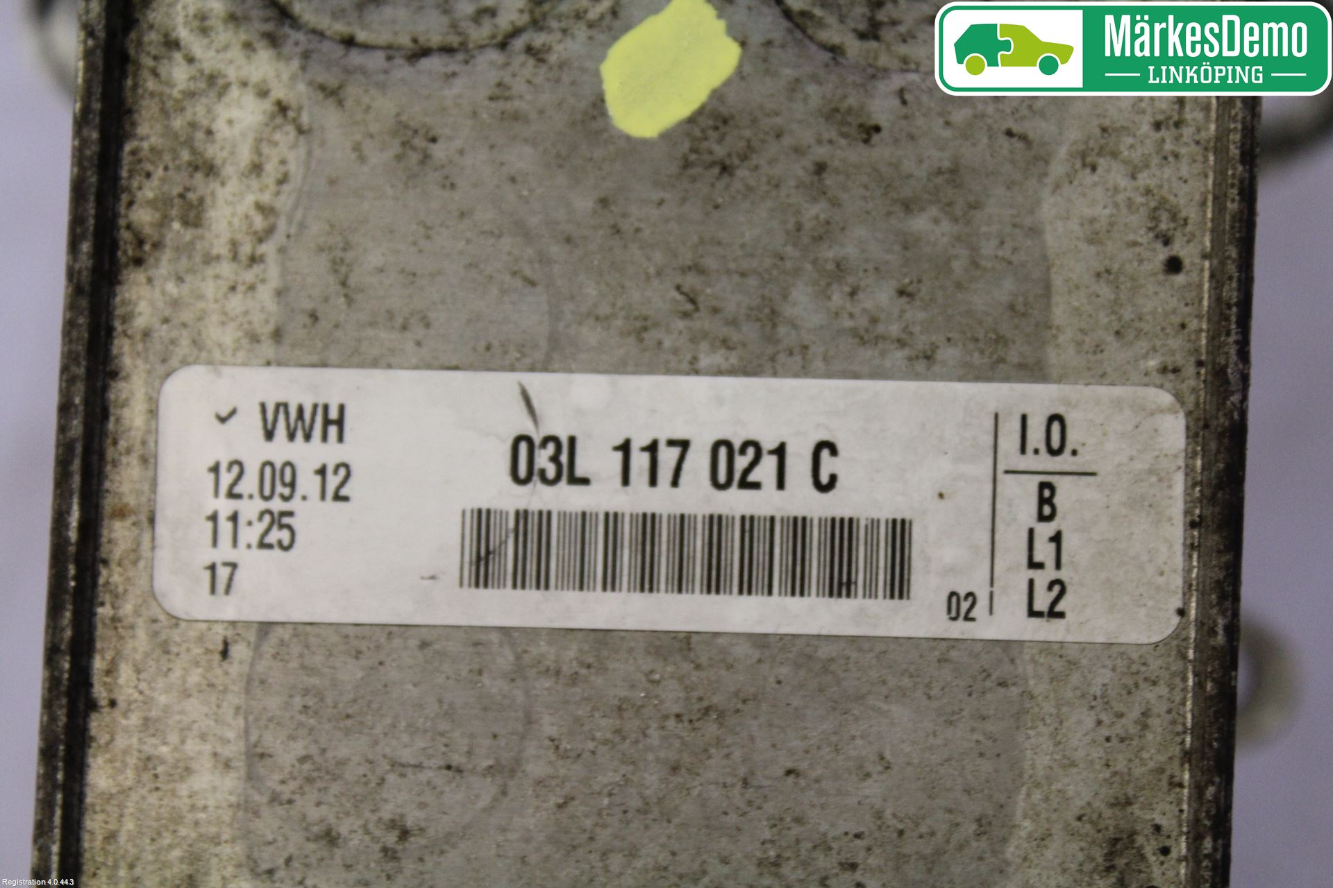 Skoda OCTAVIA (1Z) 05-13 Radiator Oljekjøler Motor