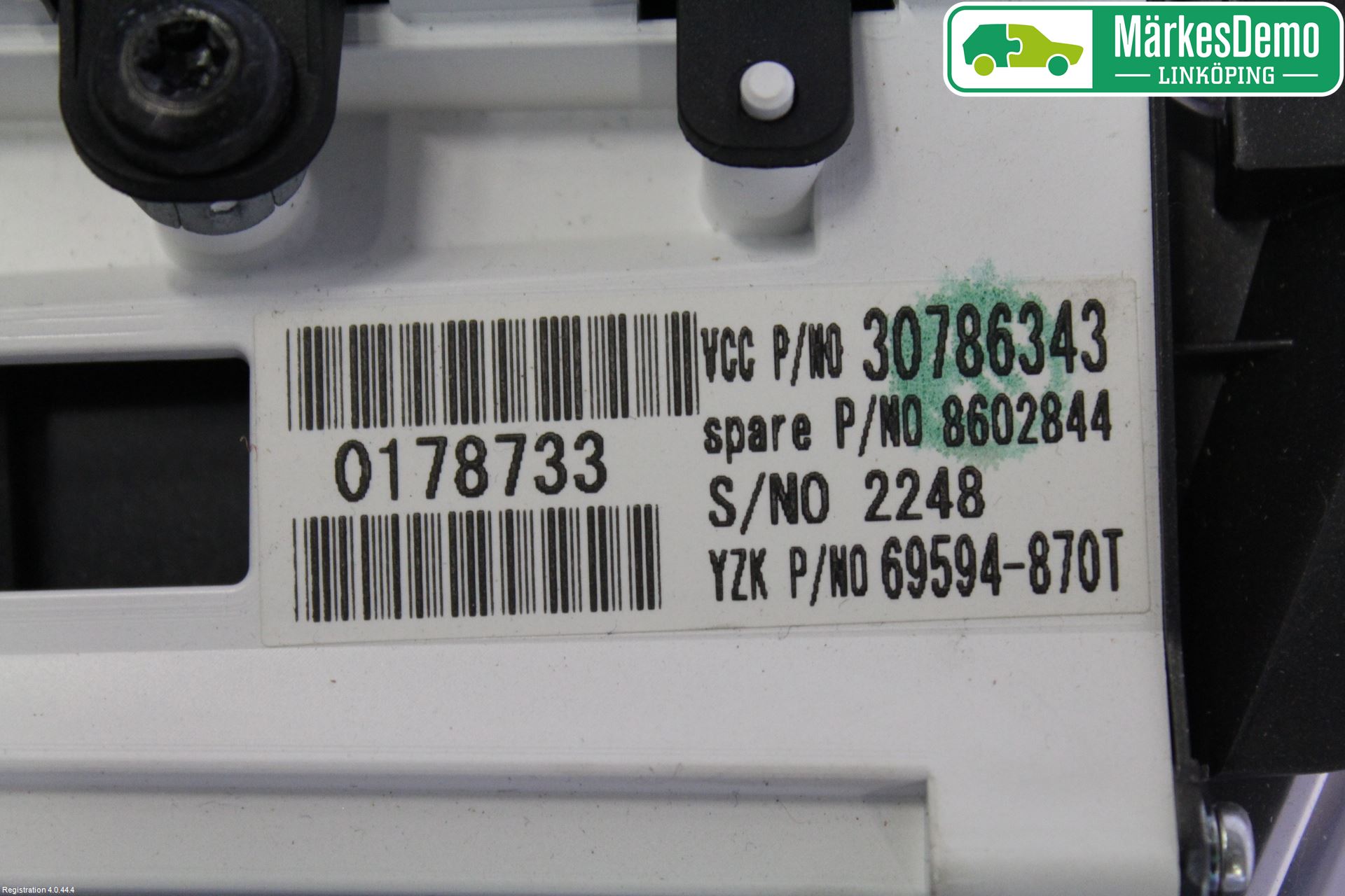 Volvo V50 04-07 Instr Kombinert