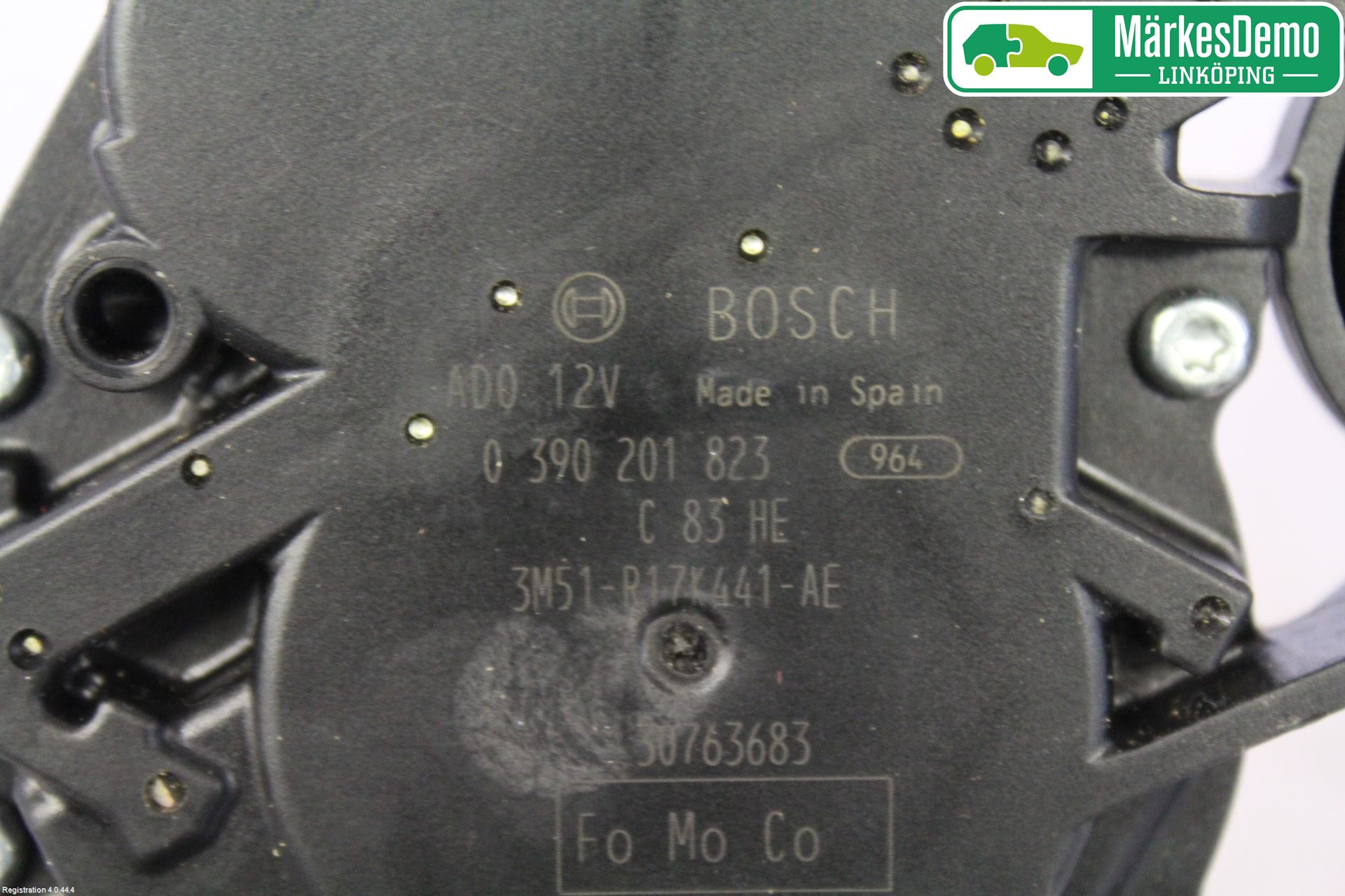 Volvo V50 04-07 Viskermotor Bakluke