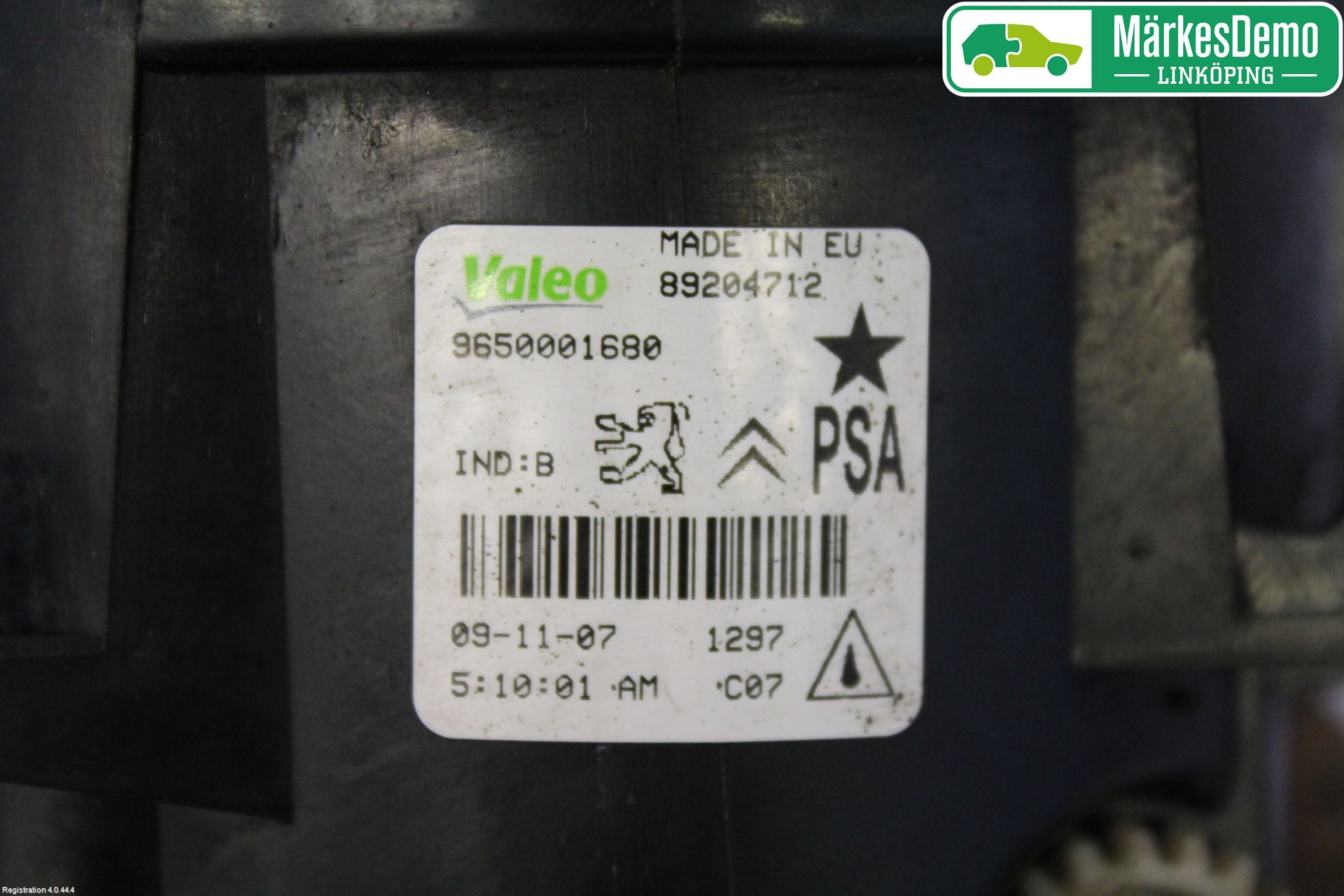 Citroen C4 I   05-10 Frontlykt-Kurve-Tåkelys
