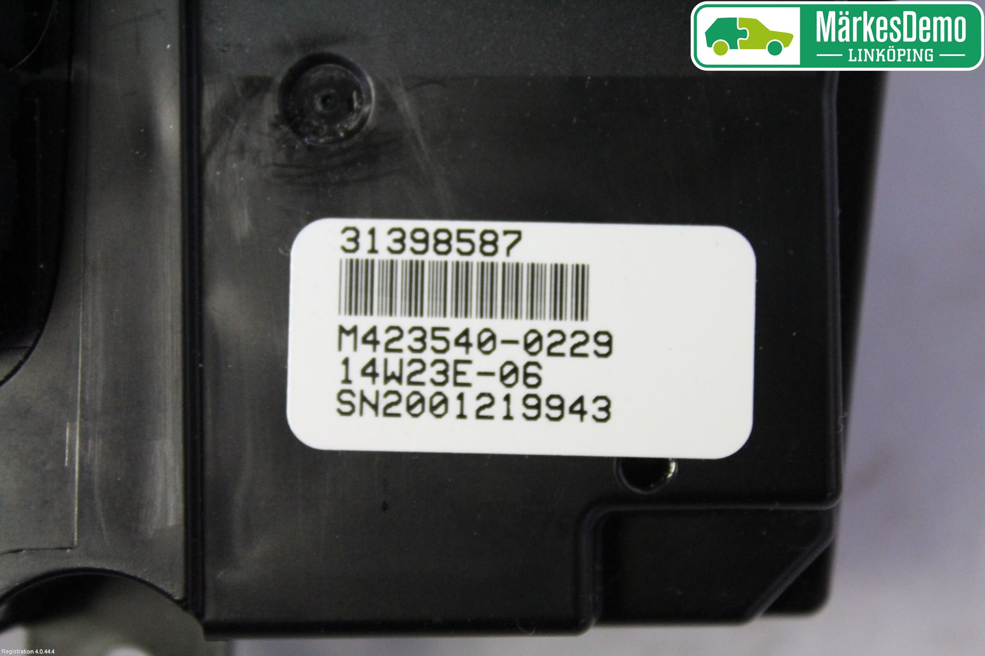 Volvo V70 14-16 Varme Ac Betjening-Display