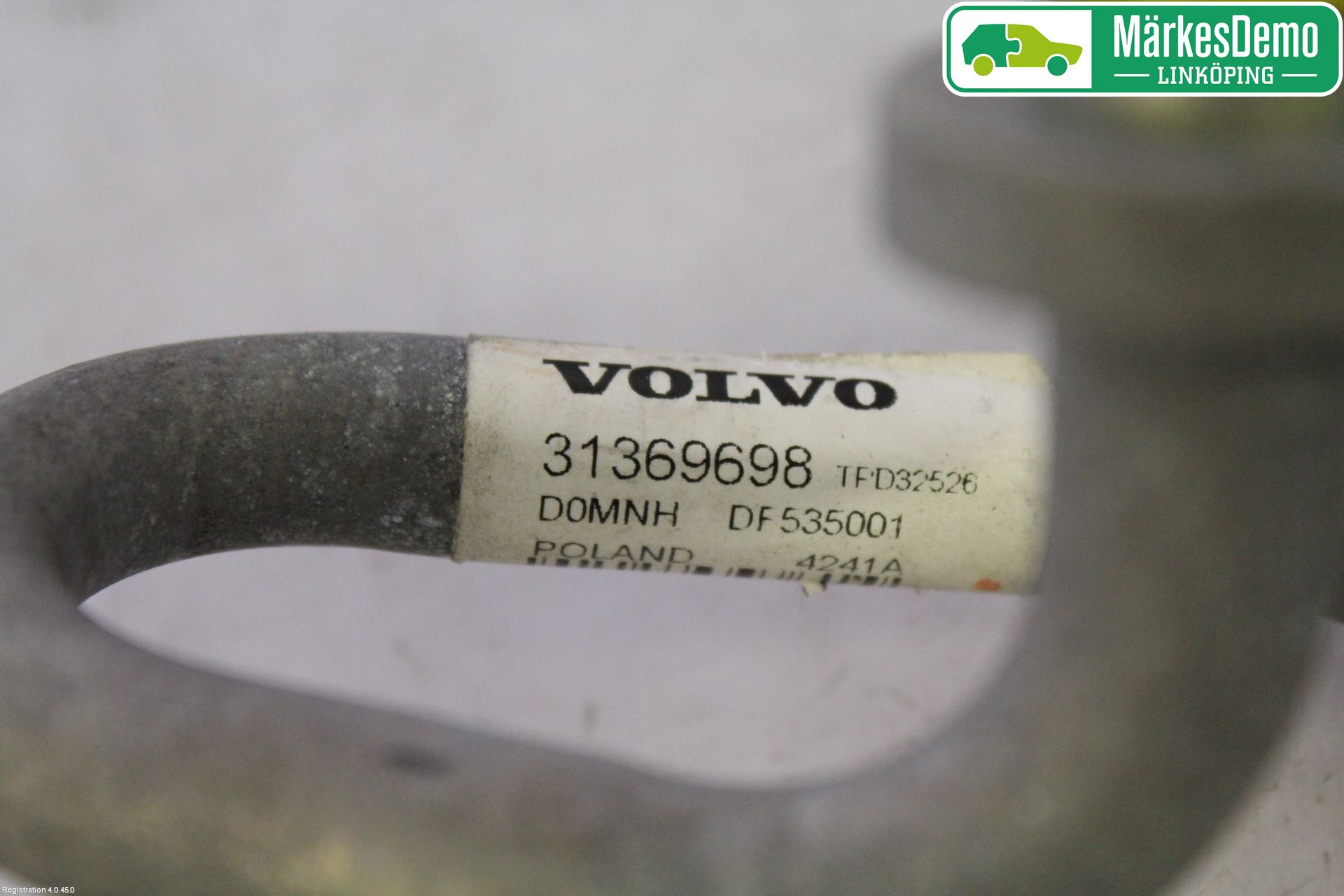 Volvo V70 14-16 Varme Ac Slange - Rør