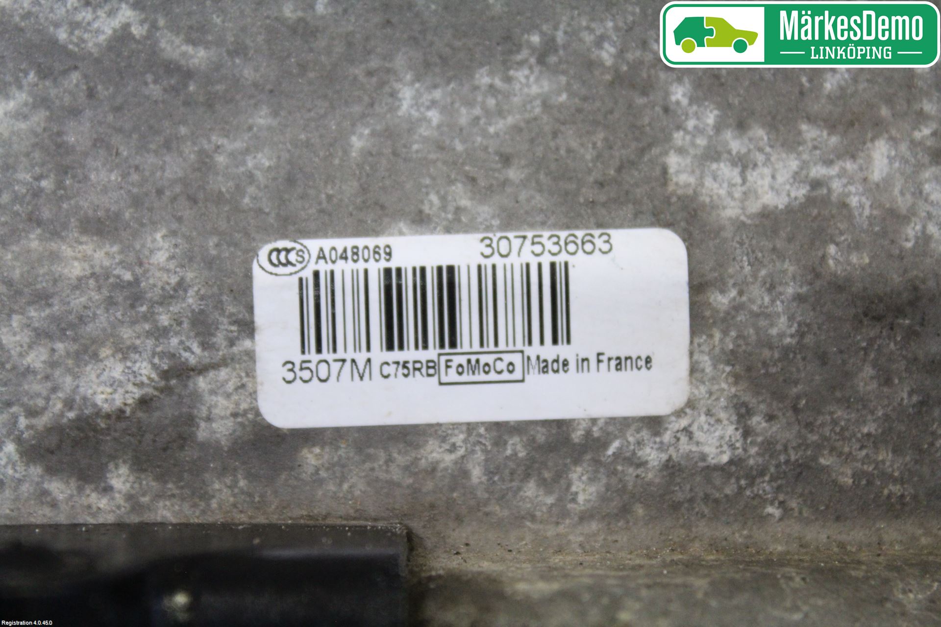 Volvo V50 08-12 Dørlås - Låsekasse