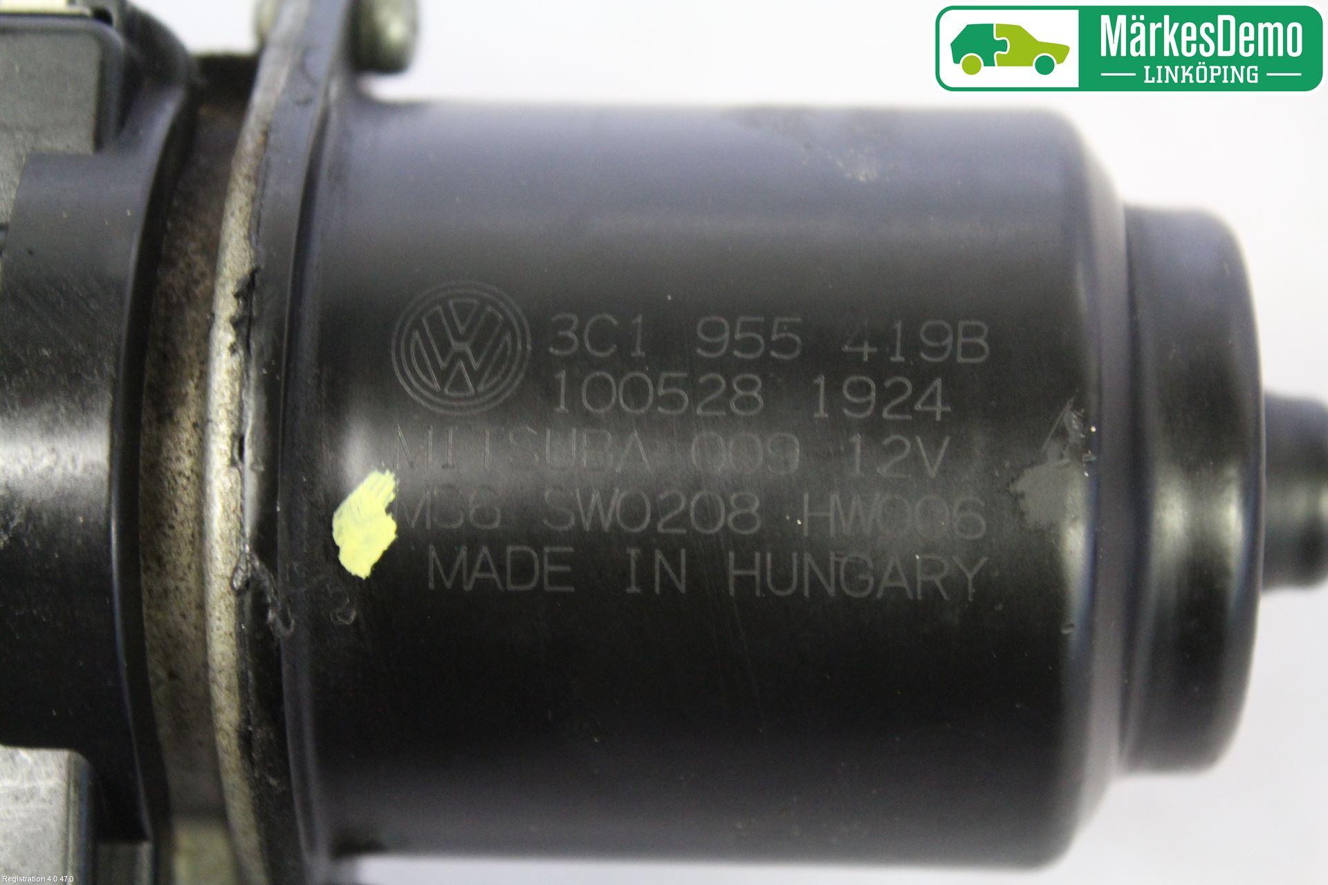 Volkswagen VW PASSAT 05-11 Viskermotor Frontrute