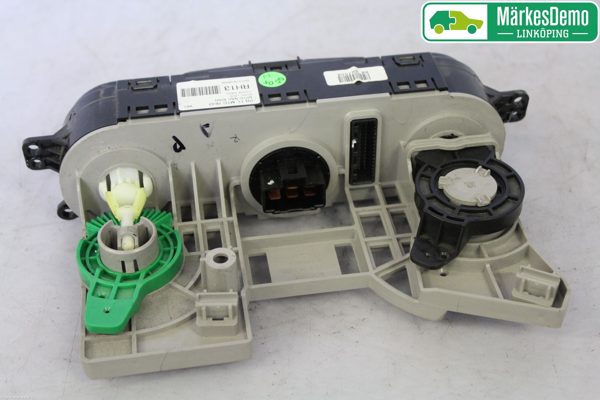 Hyundai i20 PB 09-14 Varme Ac Betjening-Display
