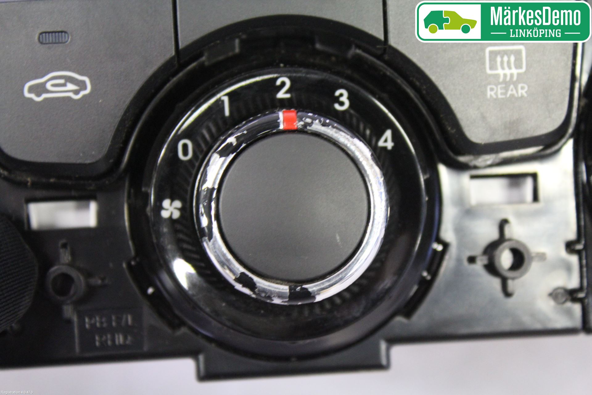 Hyundai i20 PB 09-14 Varme Ac Betjening-Display