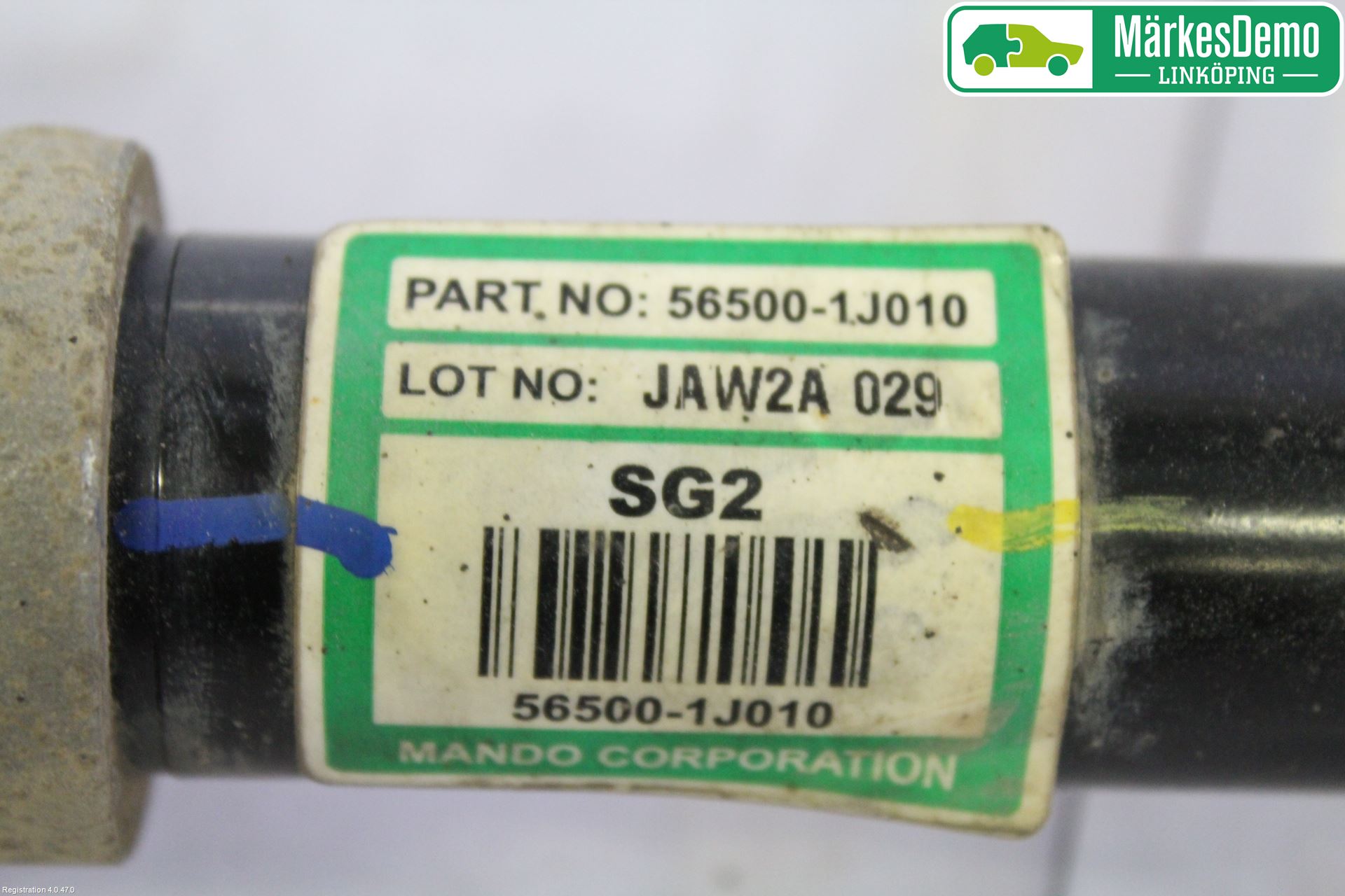 Hyundai i20 PB 09-14 Snekke - Tannstang