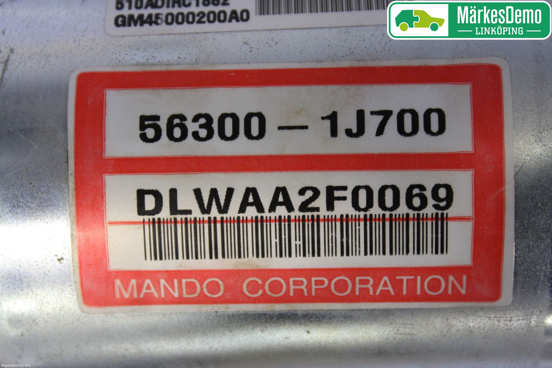 Hyundai i20 PB 09-14 Rattakselaggregat Innebygd Servo