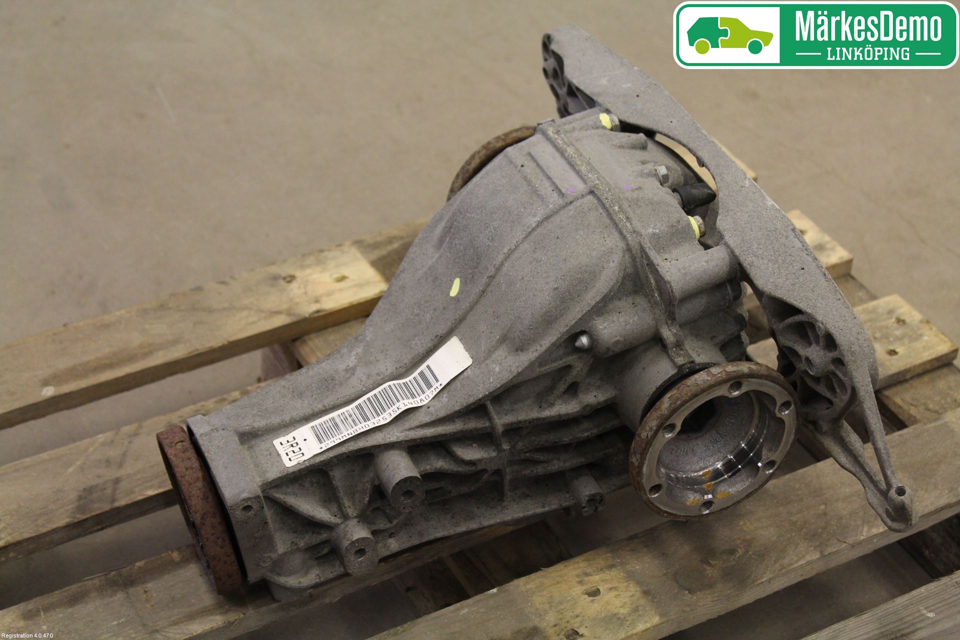 Audi A6/S6 4G 11-18 Bakaksel Kardang Bak -Diff