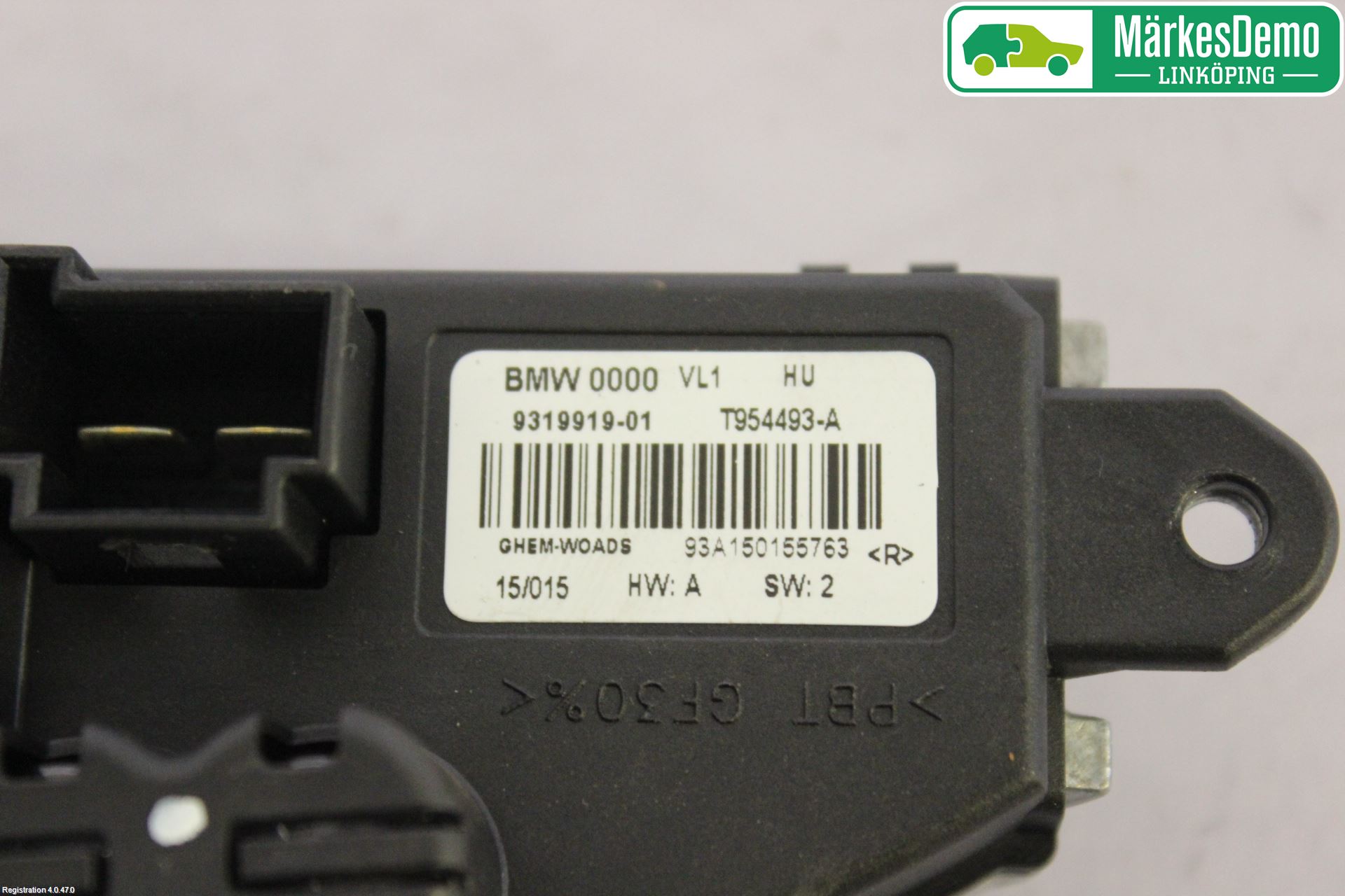 BMW 1 F20/F21 11-19 Varmeapparat Viftemotstand