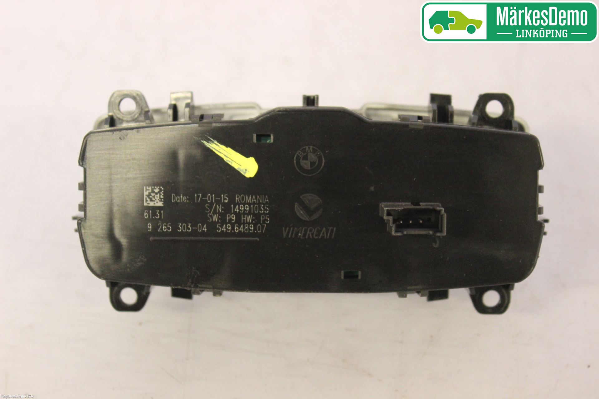 BMW 1 F20/F21 11-19 Bryter Hovedlys