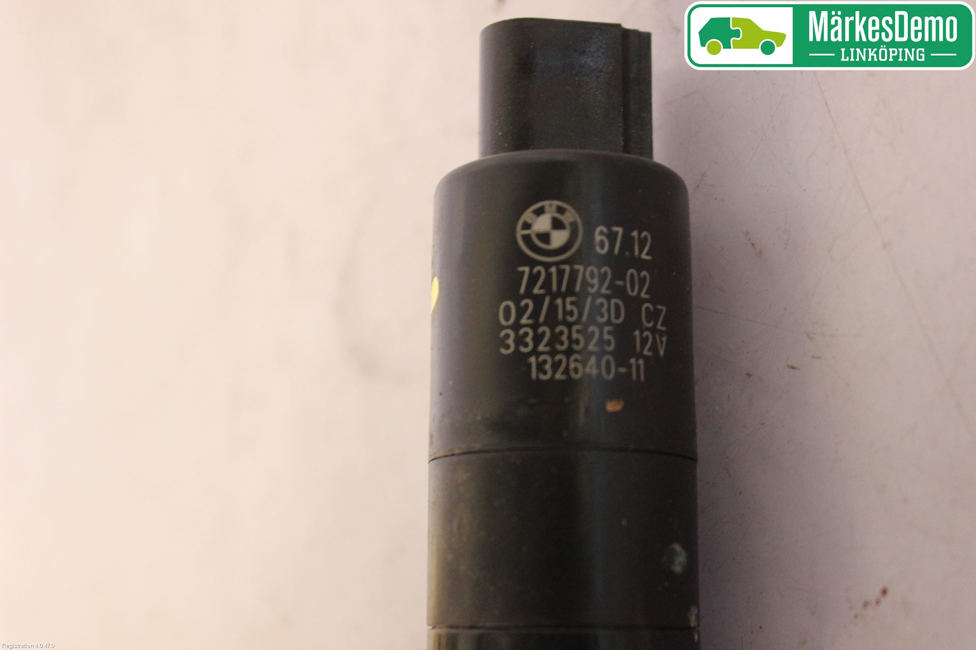BMW 1 F20/F21 11-19 Spylerpumpe Høytrykk