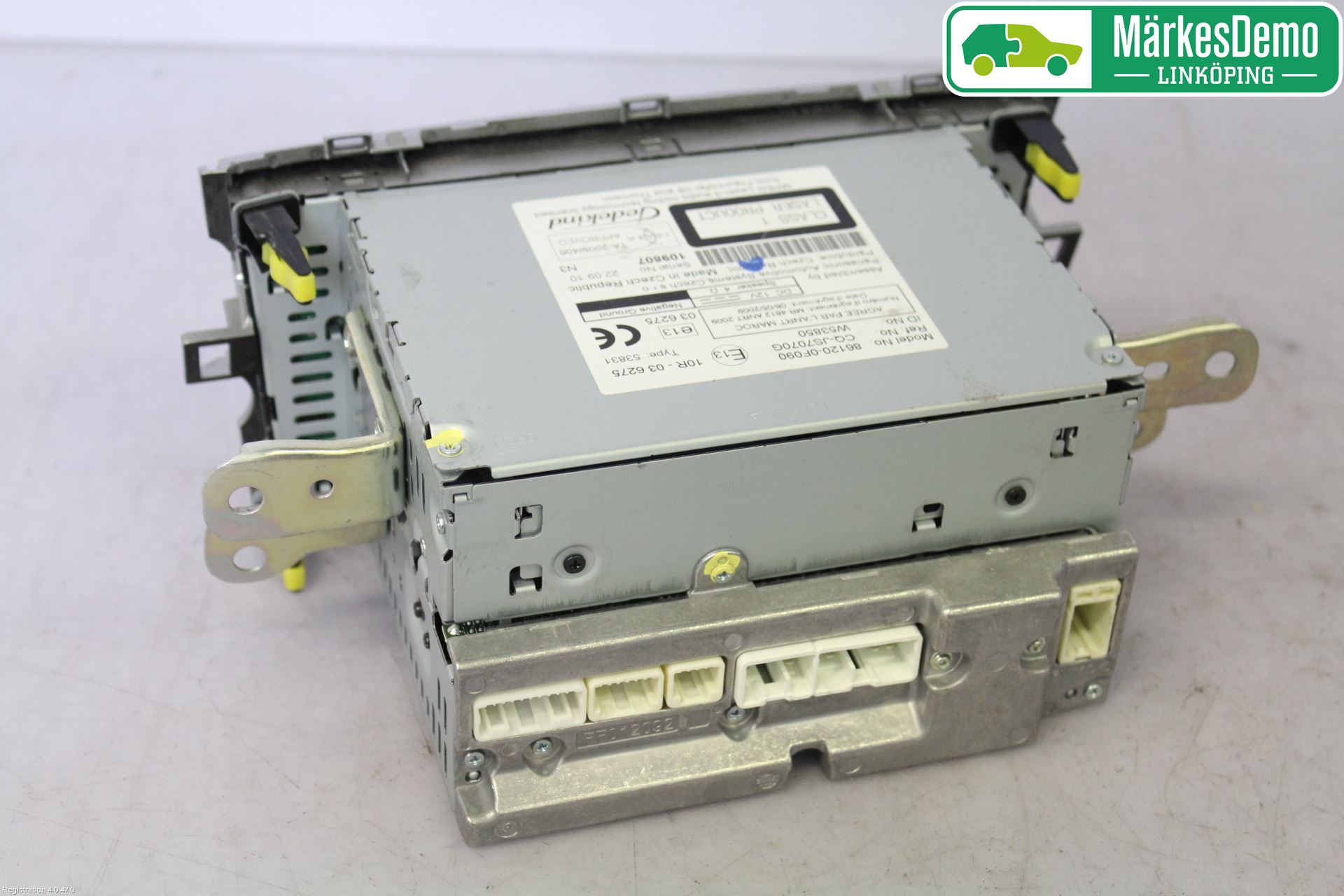 Toyota VERSO 09-18 Stereo Radio Med Cd