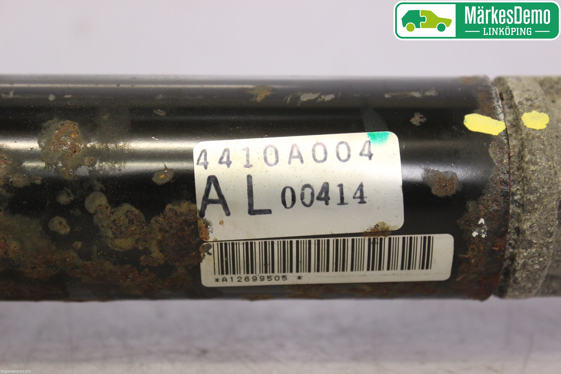 Mitsubishi OUTLANDER 07-12 Servo Snekke - Tannstang