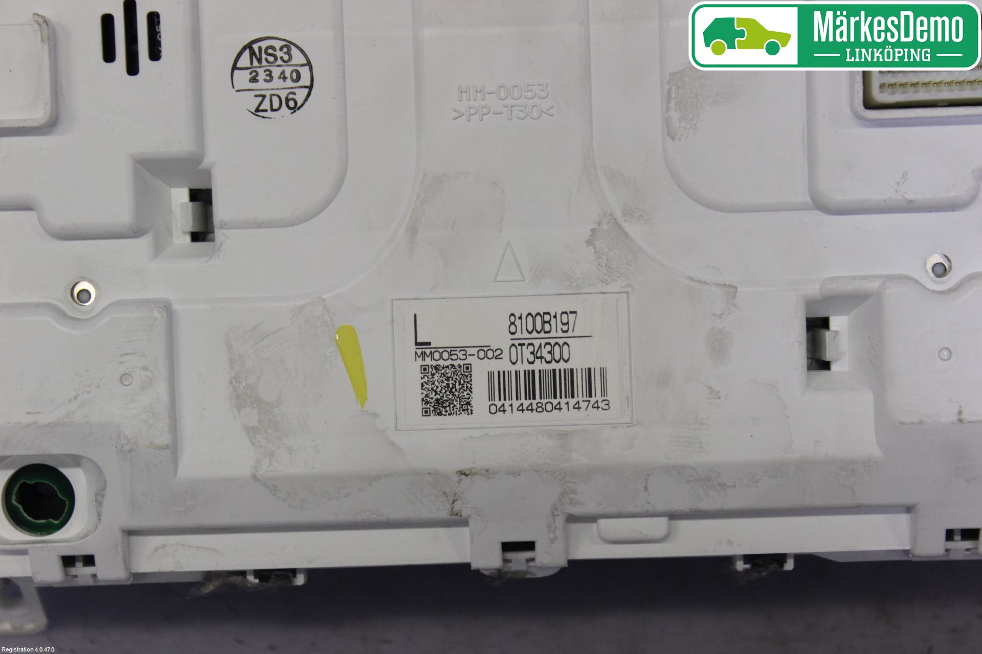 Mitsubishi OUTLANDER 07-12 Instr Kombinert