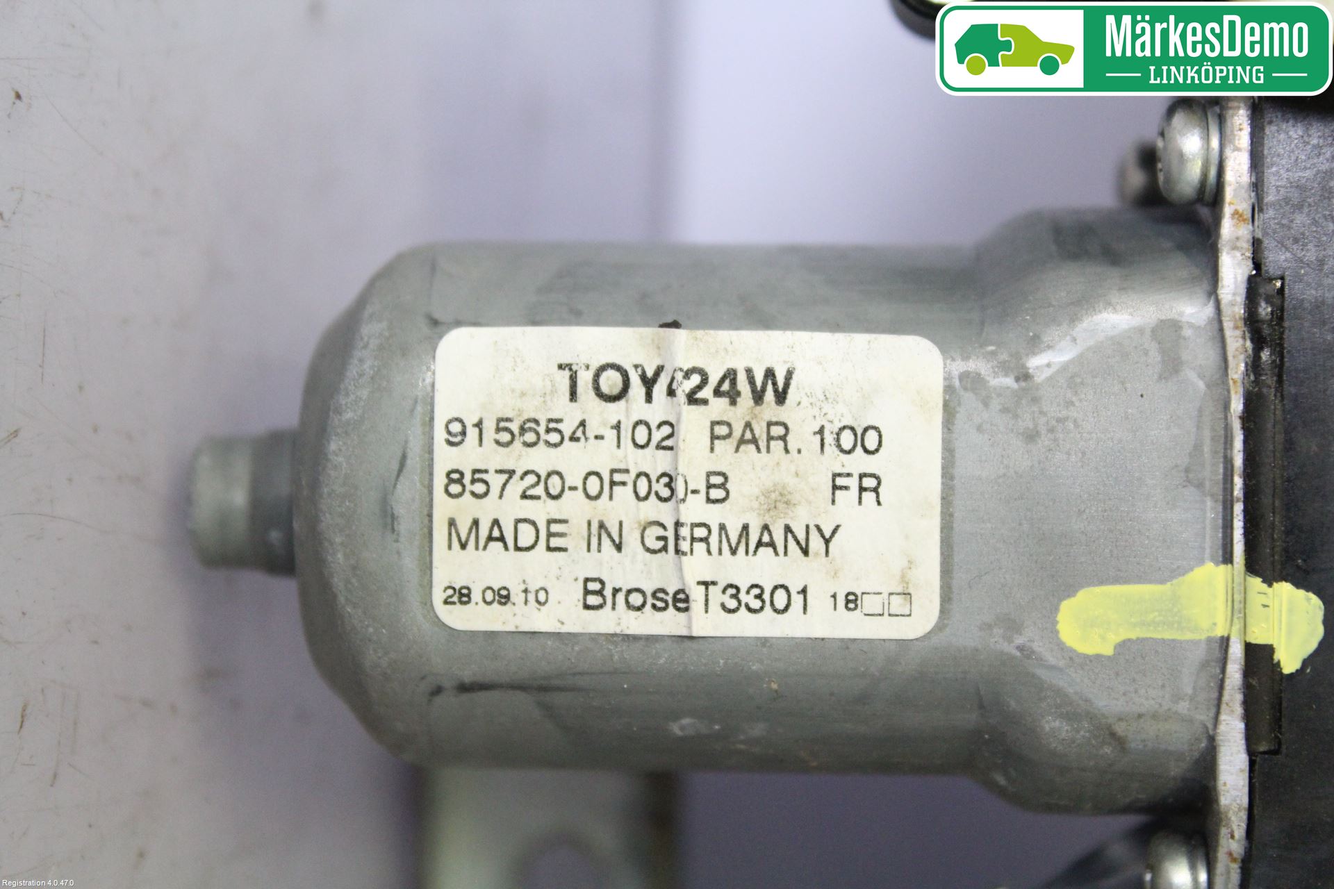 Toyota VERSO 09-18 Vindusheis El Komp