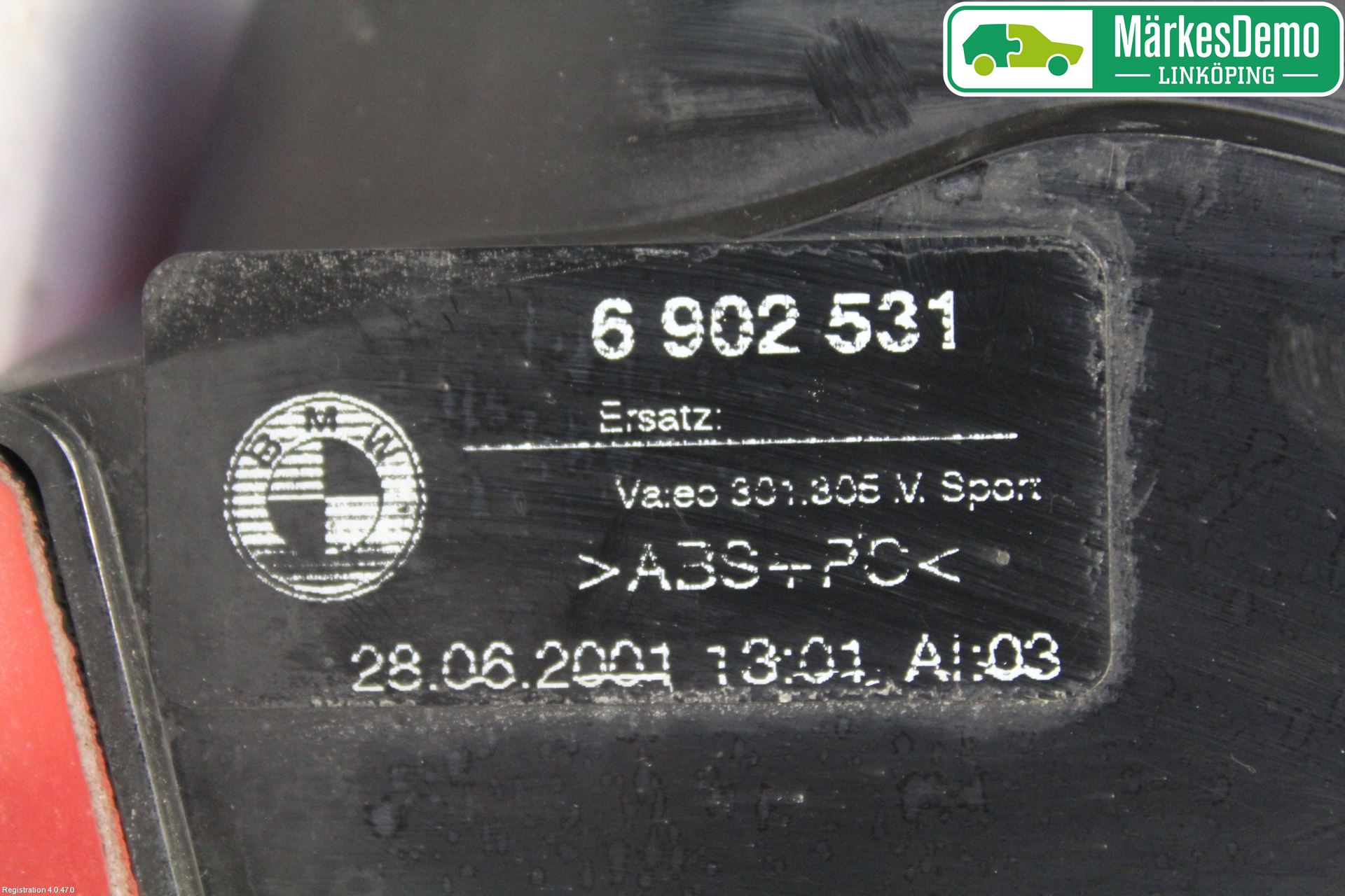 BMW 5 E39 95-04 Baklykt Venstre