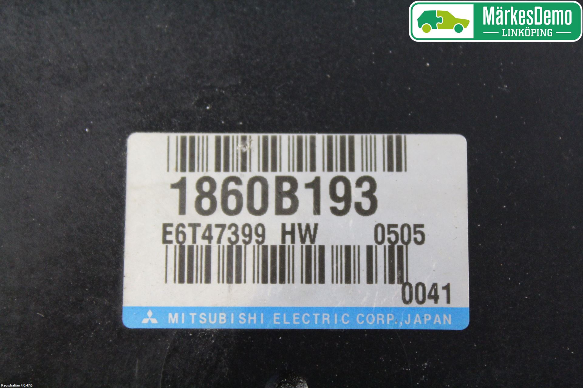 Mitsubishi OUTLANDER 07-12 Styreenhet Innsprøytning