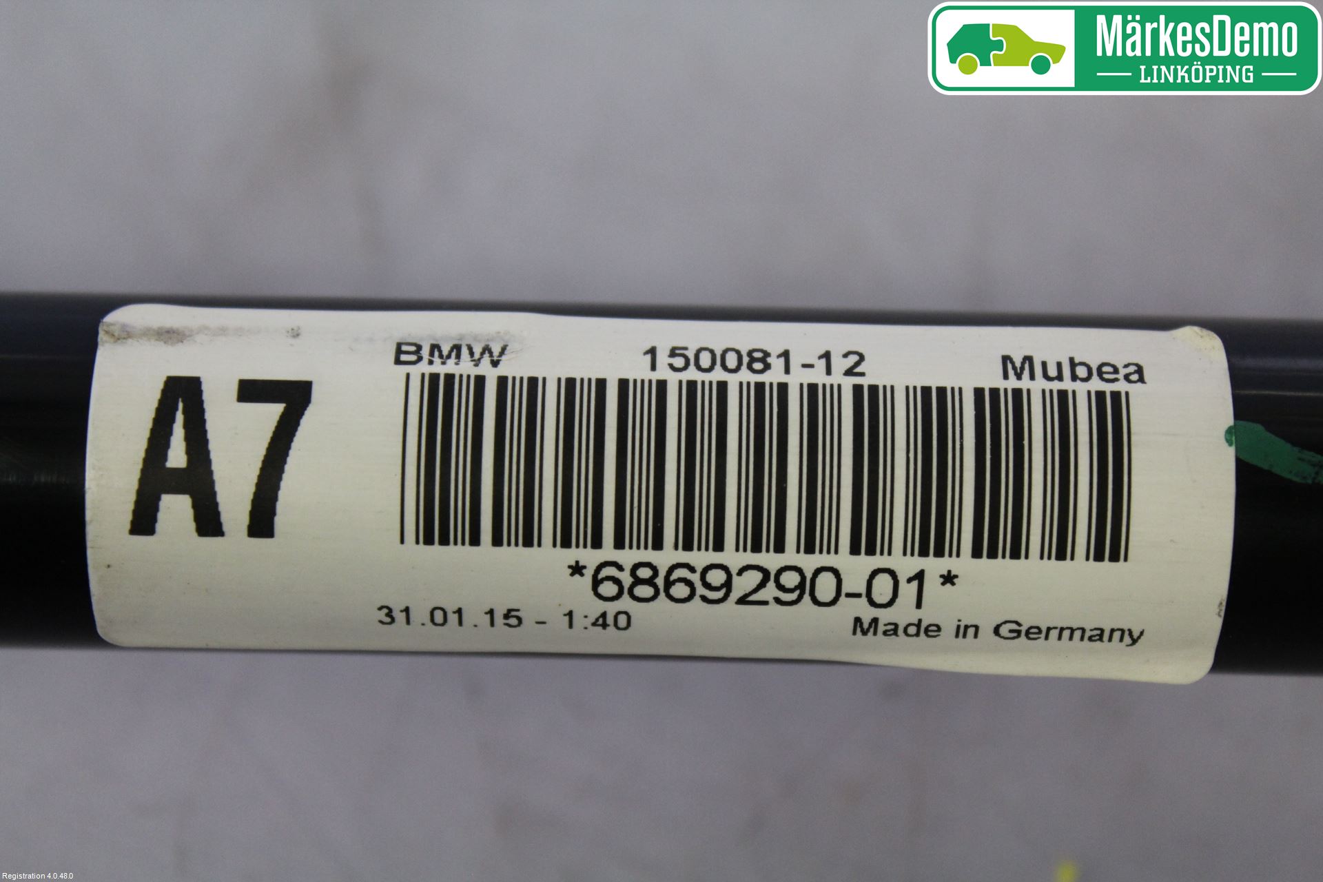 BMW 1 F20/F21 11-19 Stablisatorstag Foran