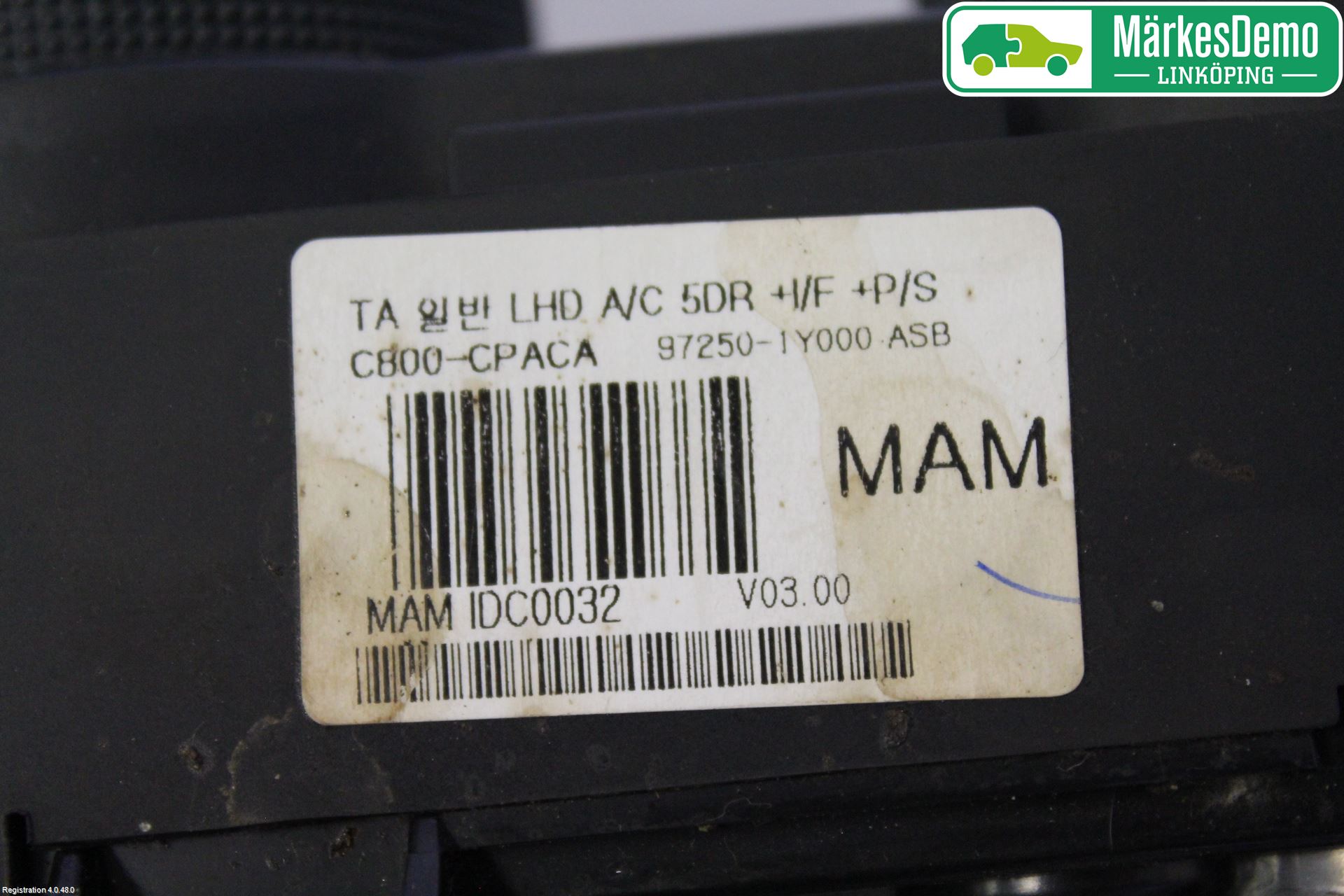 Kia PICANTO 12-17 Varme Ac Betjening-Display