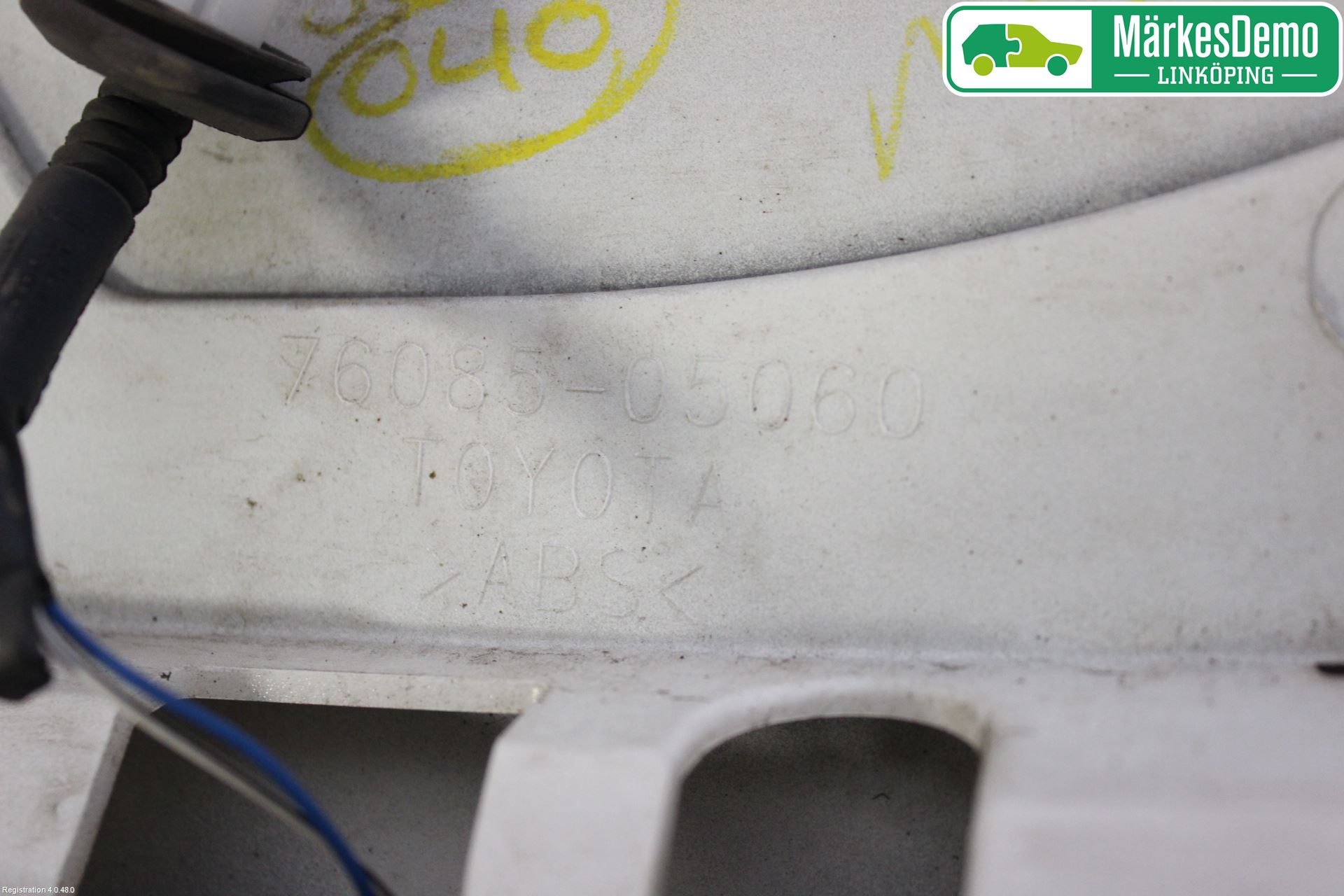 Toyota AVENSIS 09-15 Spoiler Bakluke
