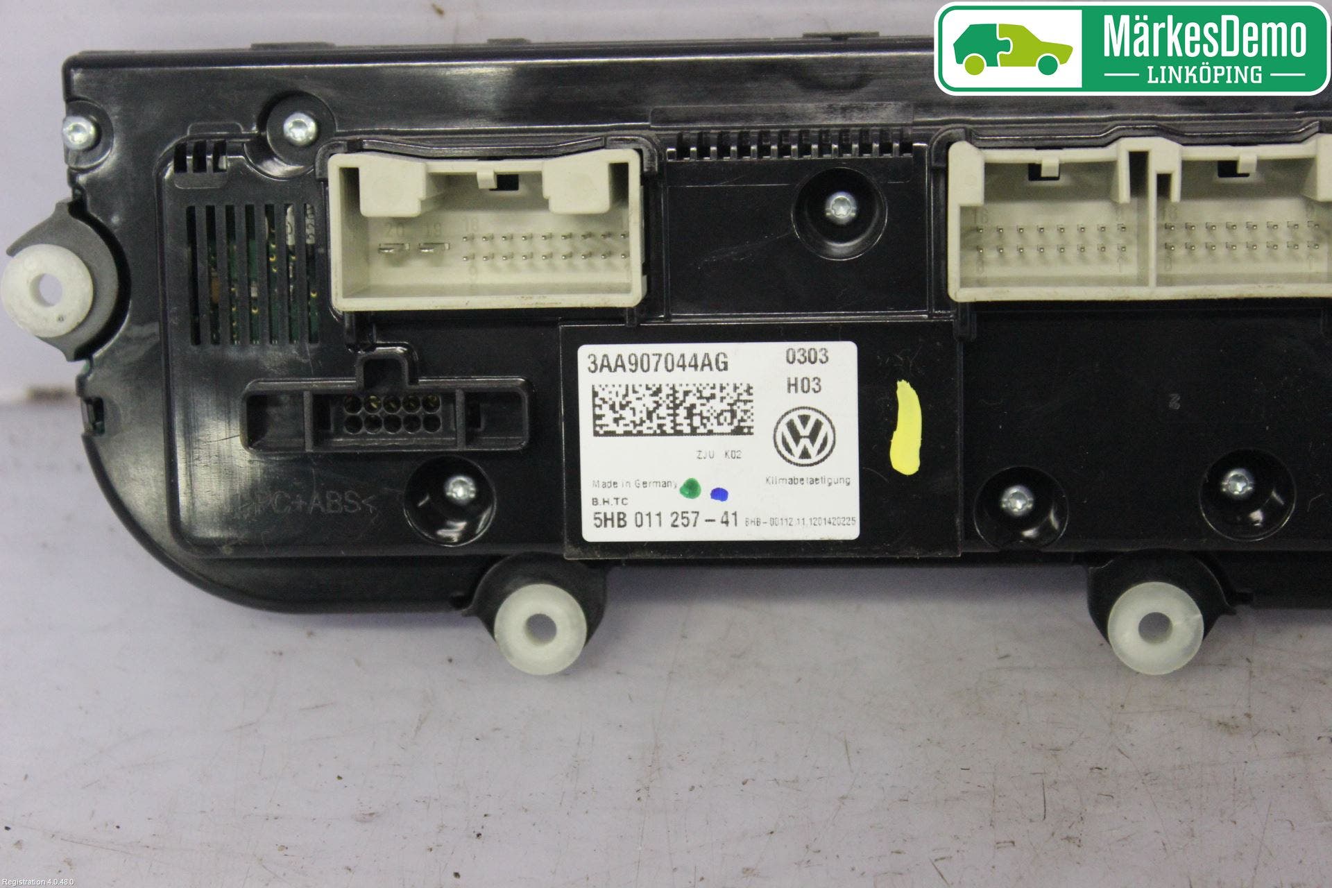Volkswagen VW PASSAT 11-14 Varme Ac Betjening-Display