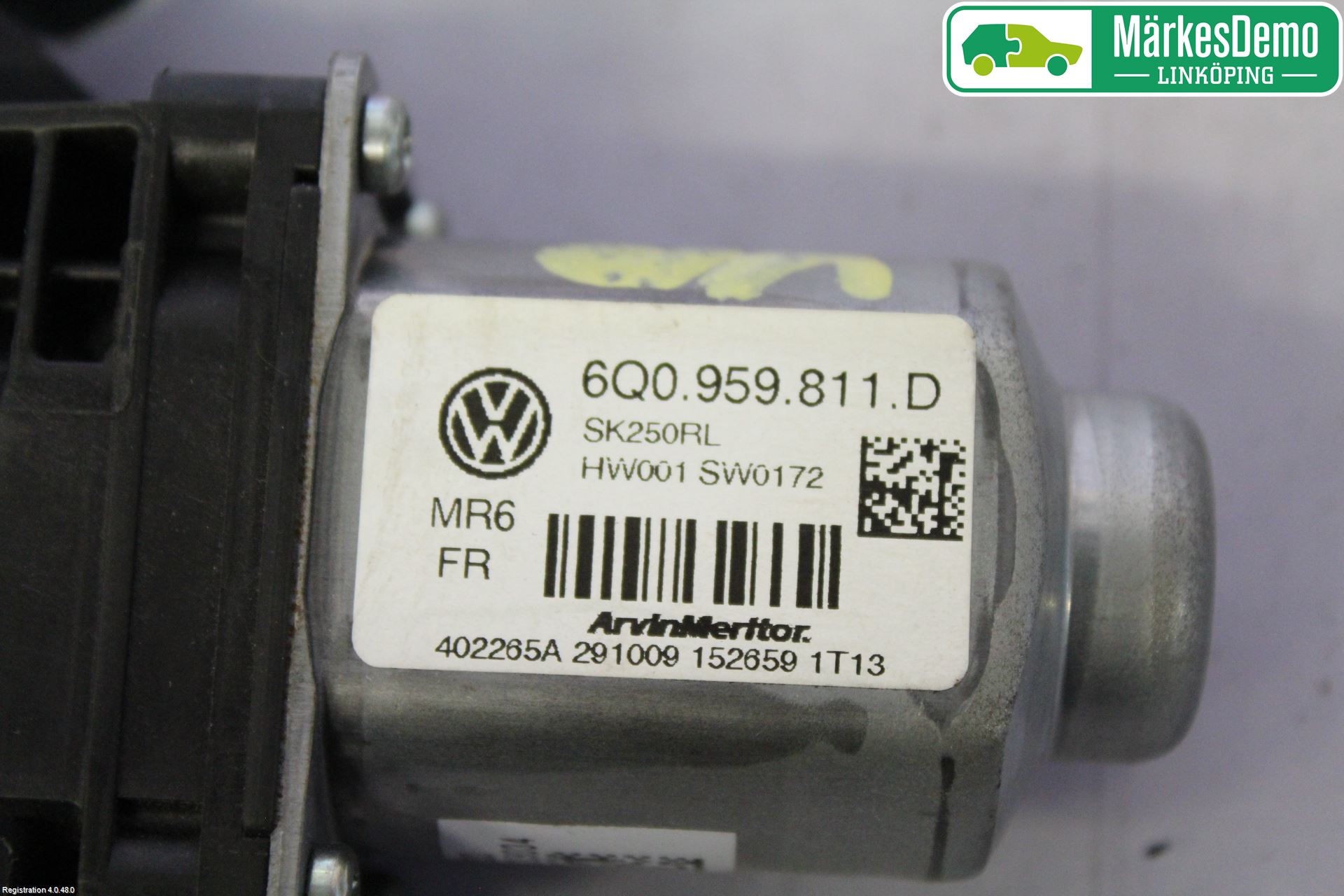 Skoda FABIA 07-14 Vindusheismotor