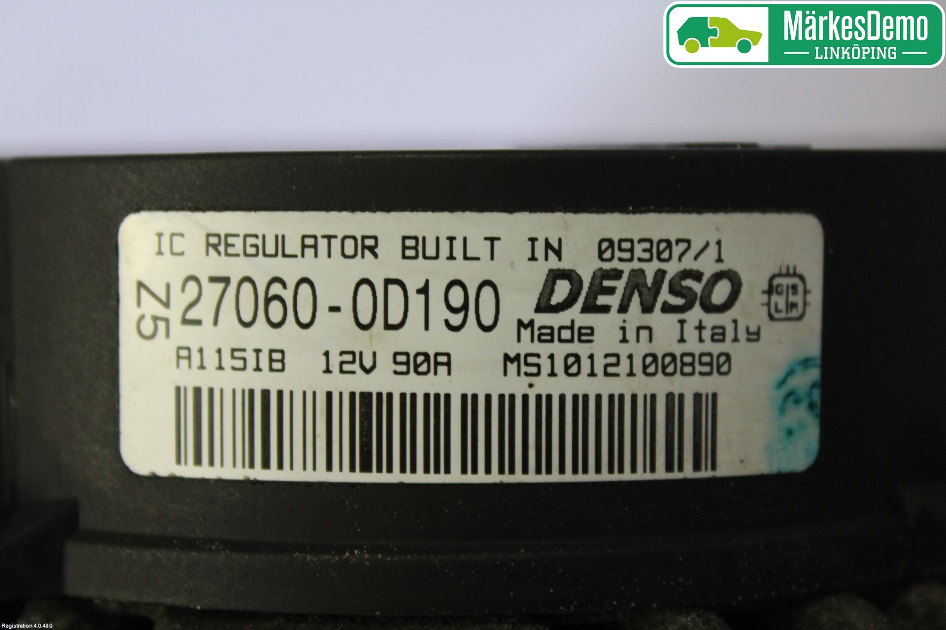 Toyota AURIS 07-09 Dynamo