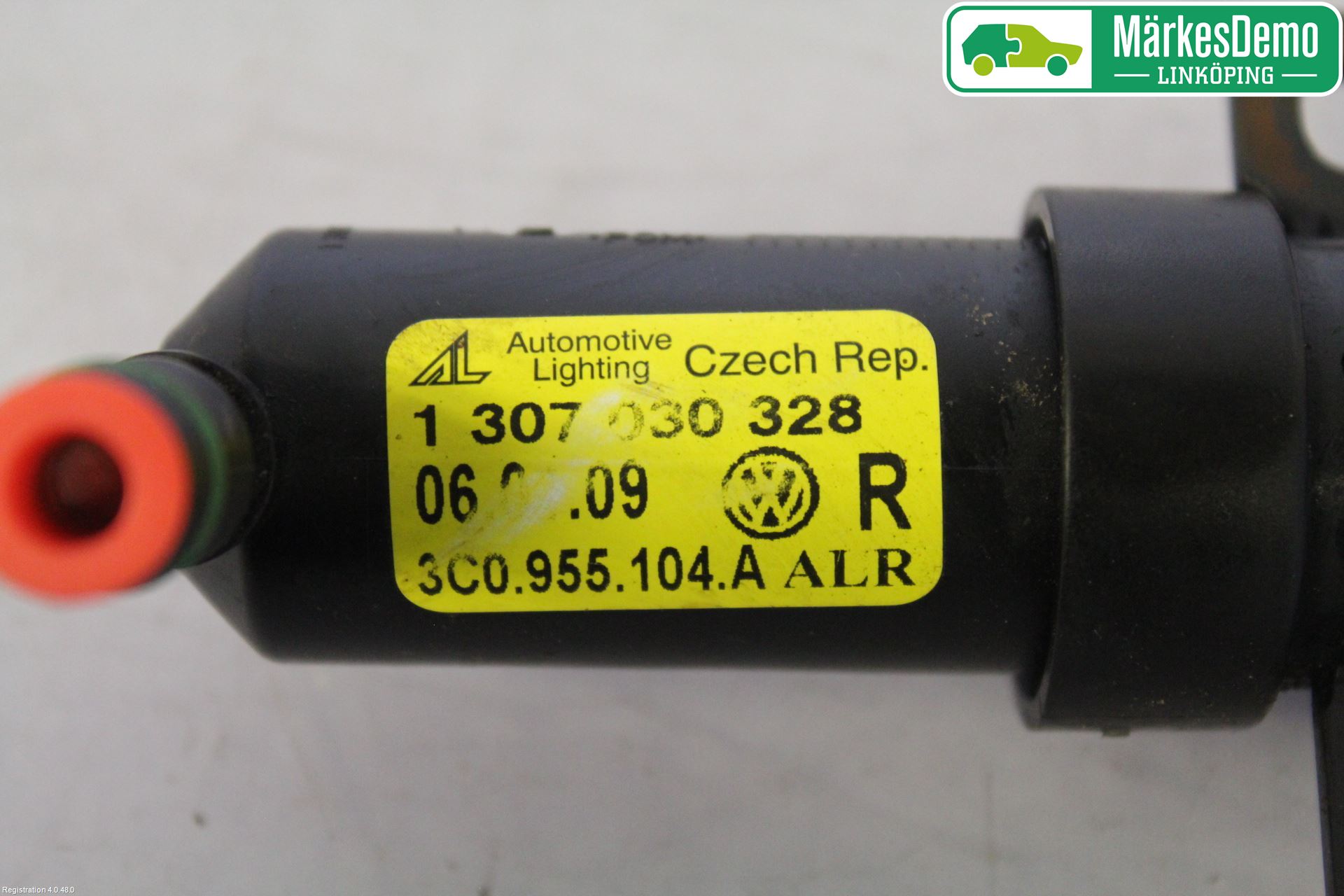 Volkswagen VW PASSAT 05-11 Spylerdyse Frontlykter