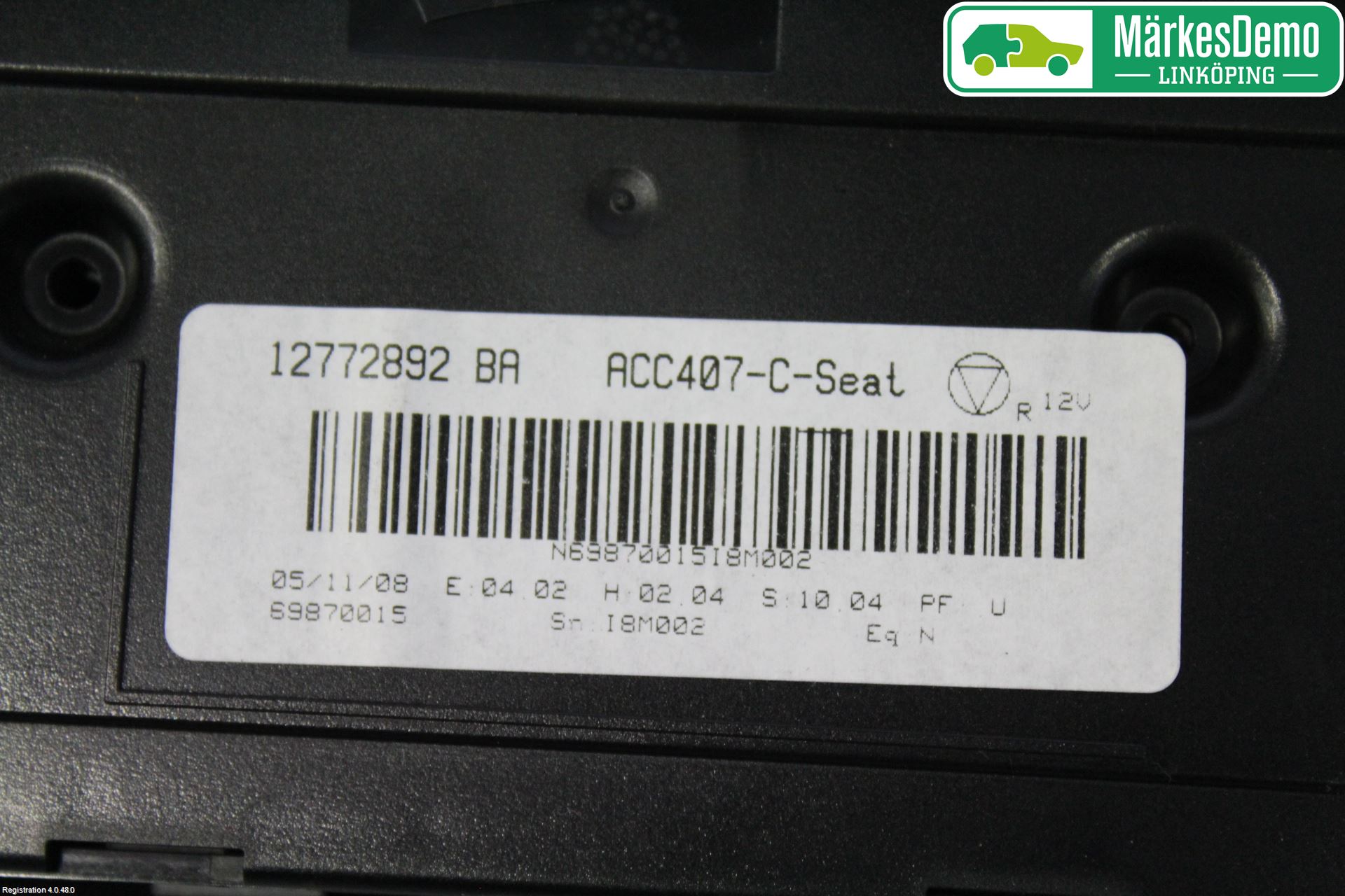 Saab 9-3 VER2/VER3 08-15 Varme Ac Betjening-Display