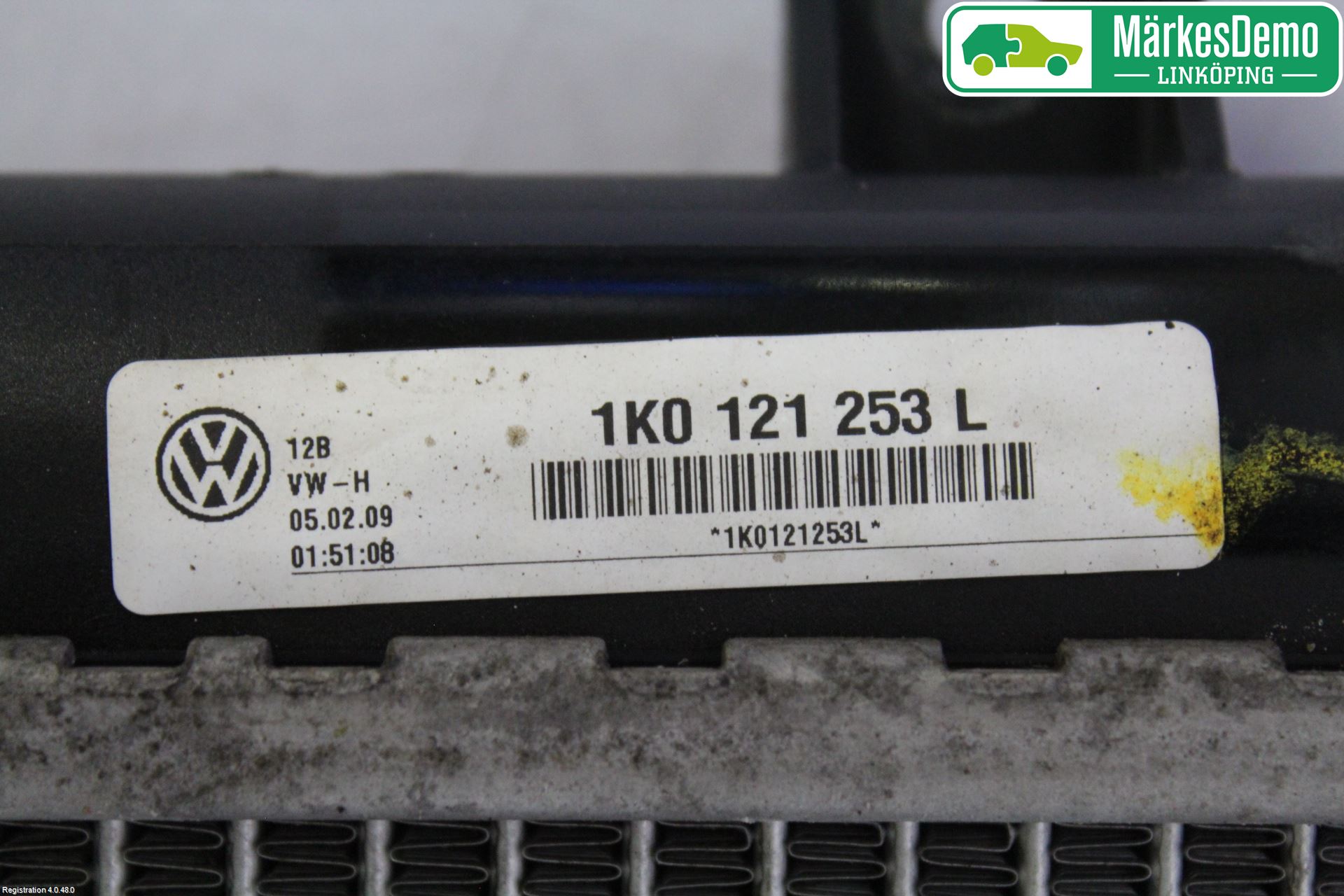 Volkswagen VW PASSAT 05-11 Radiator Manuell