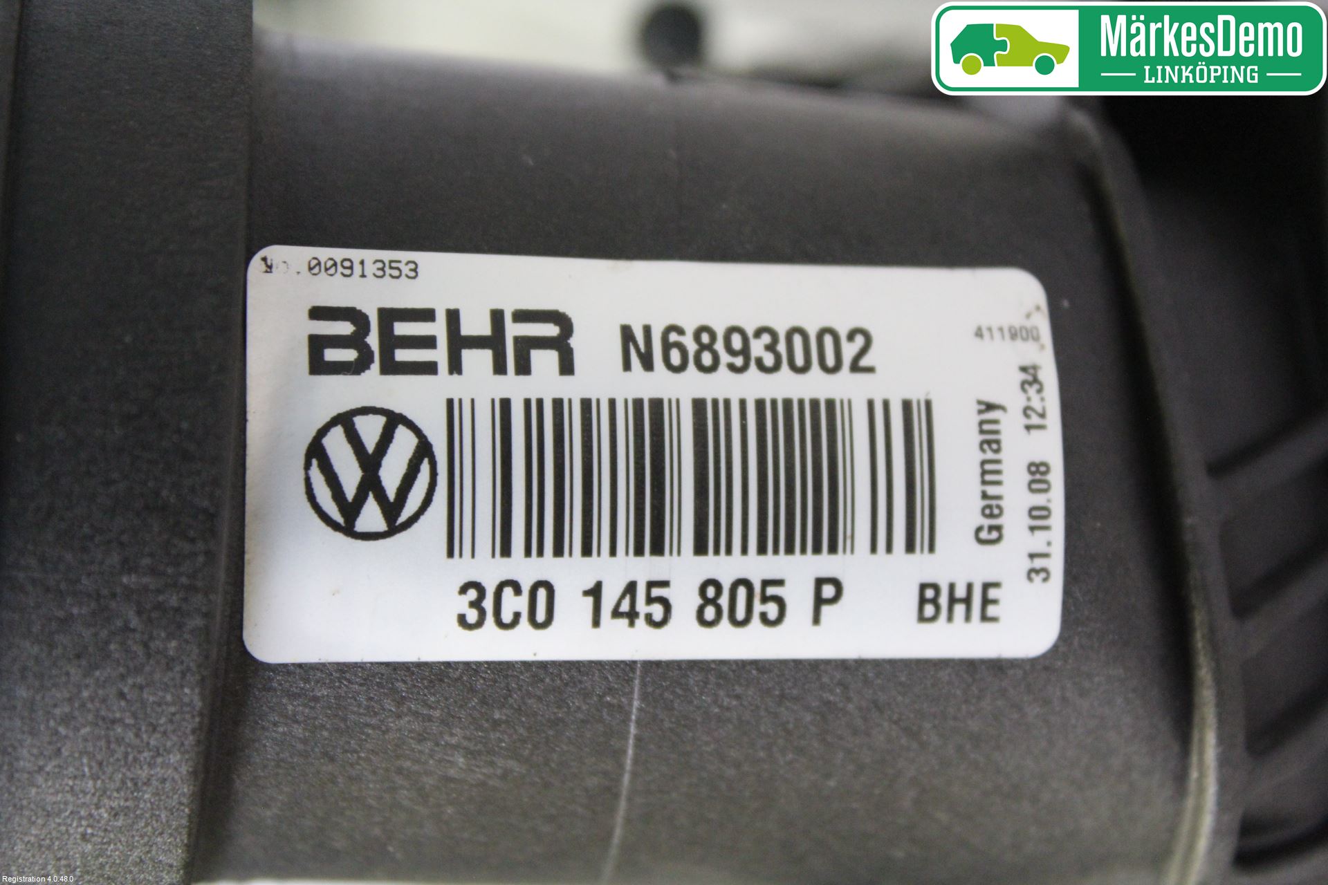 Volkswagen VW PASSAT 05-11 Intercooler Radiator